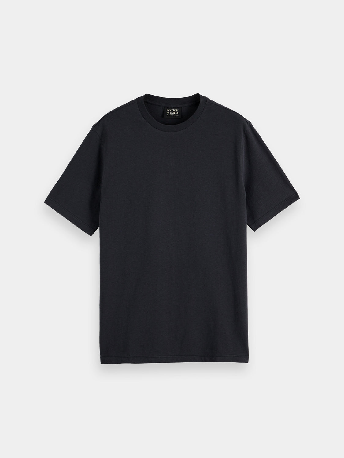 Cotton-linen t-shirt - Scotch & Soda AU