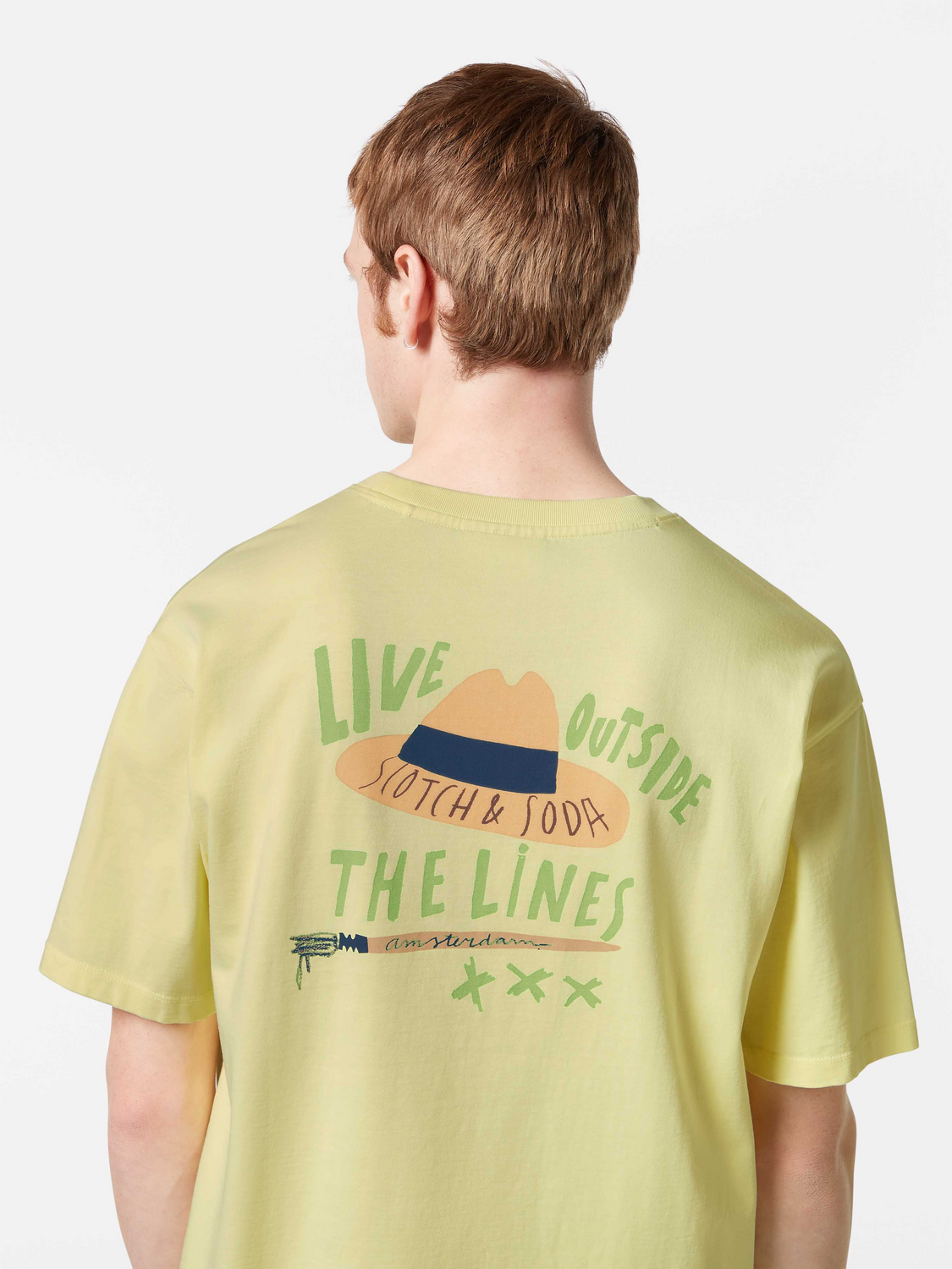 Artwork t-shirt - Scotch & Soda AU