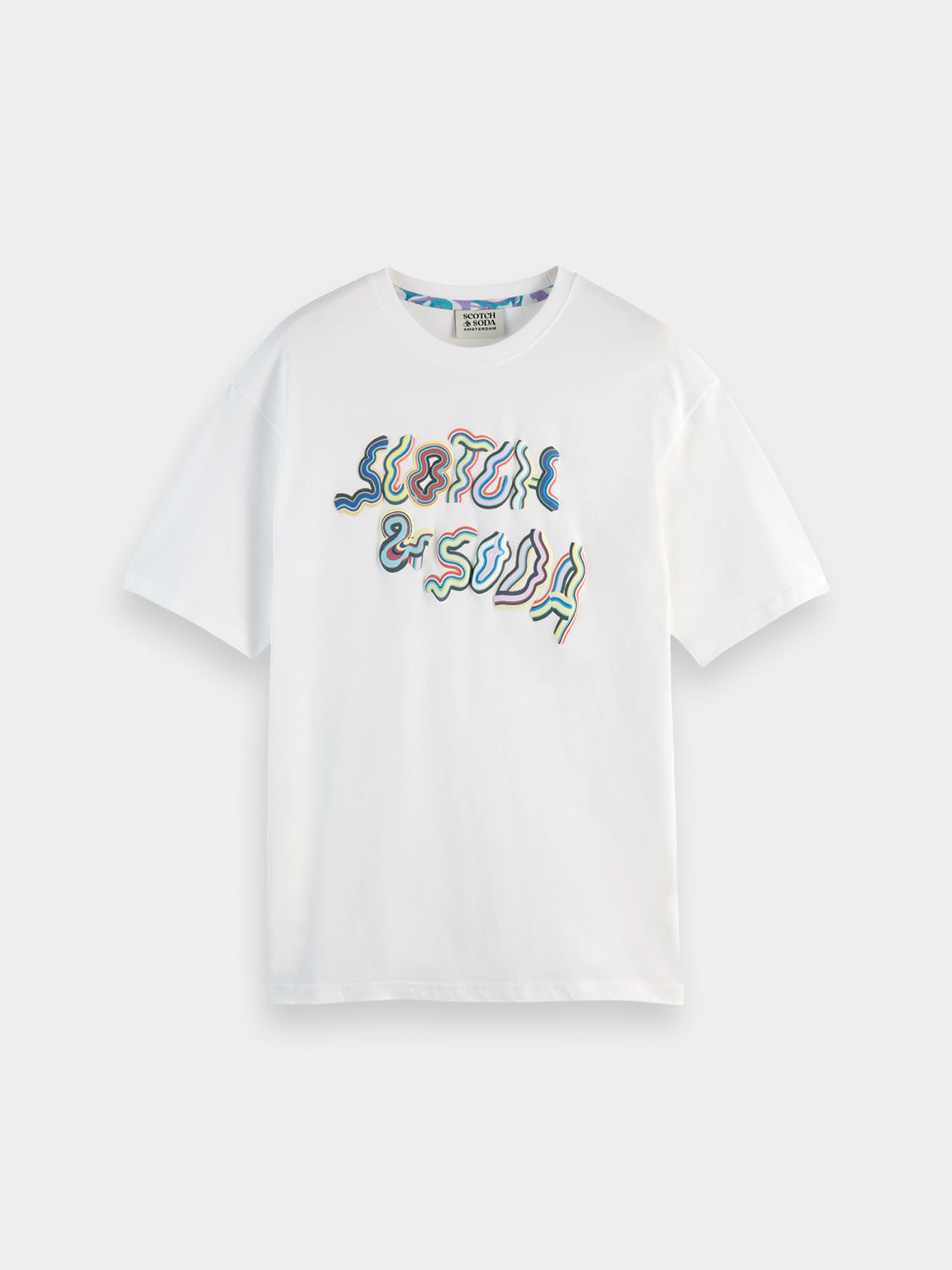 Graphic logo t-shirt - Scotch & Soda AU