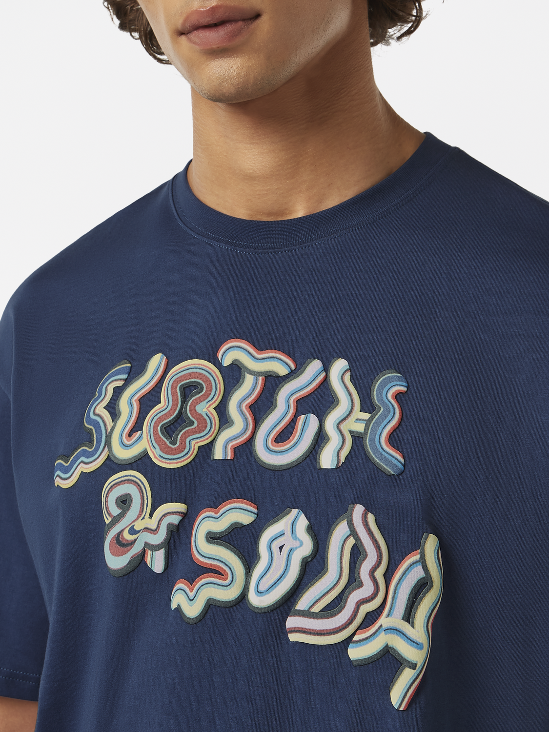 Graphic logo t-shirt - Scotch & Soda AU