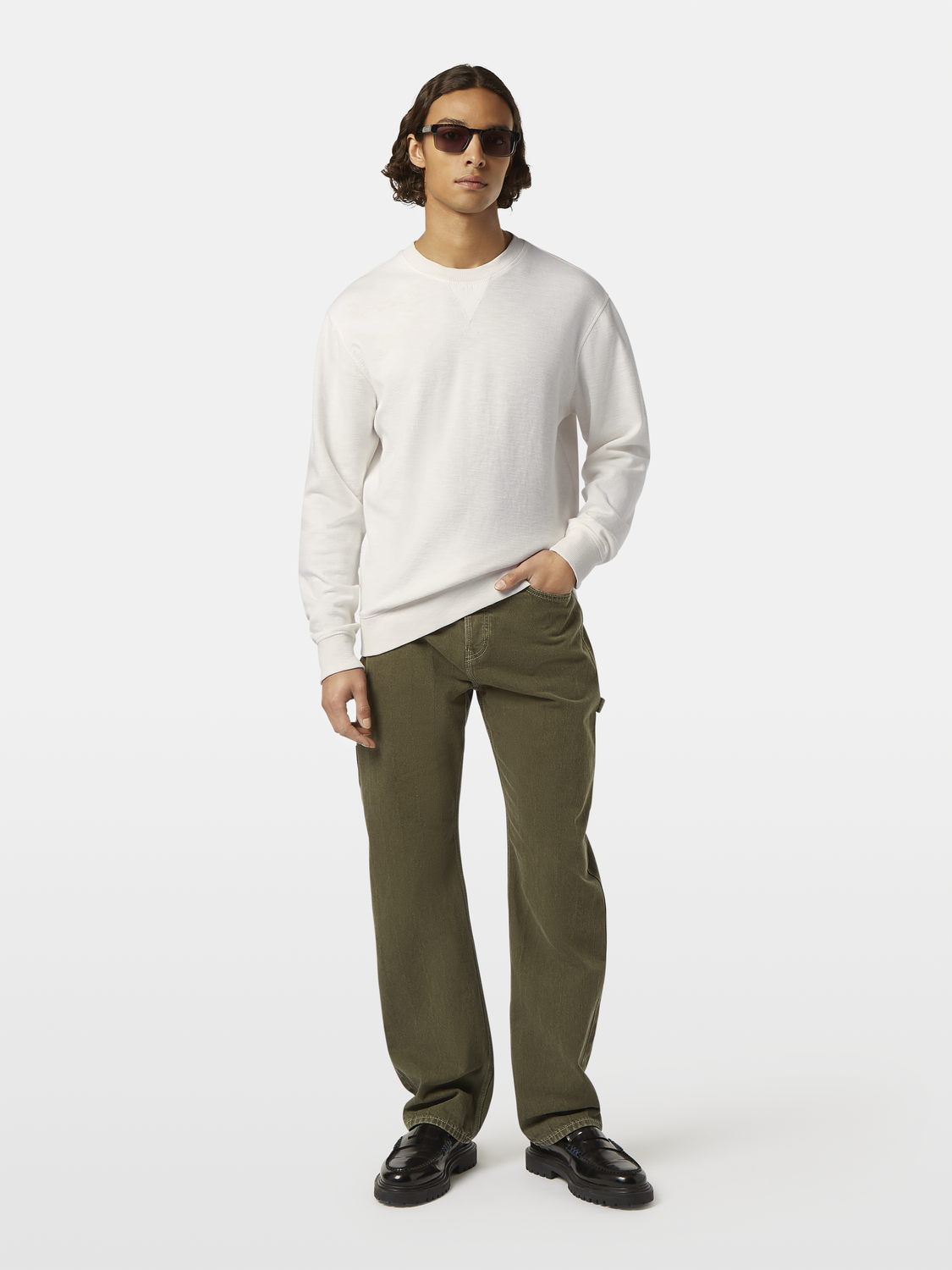 Garment-dyed sweatshirt - Scotch & Soda AU