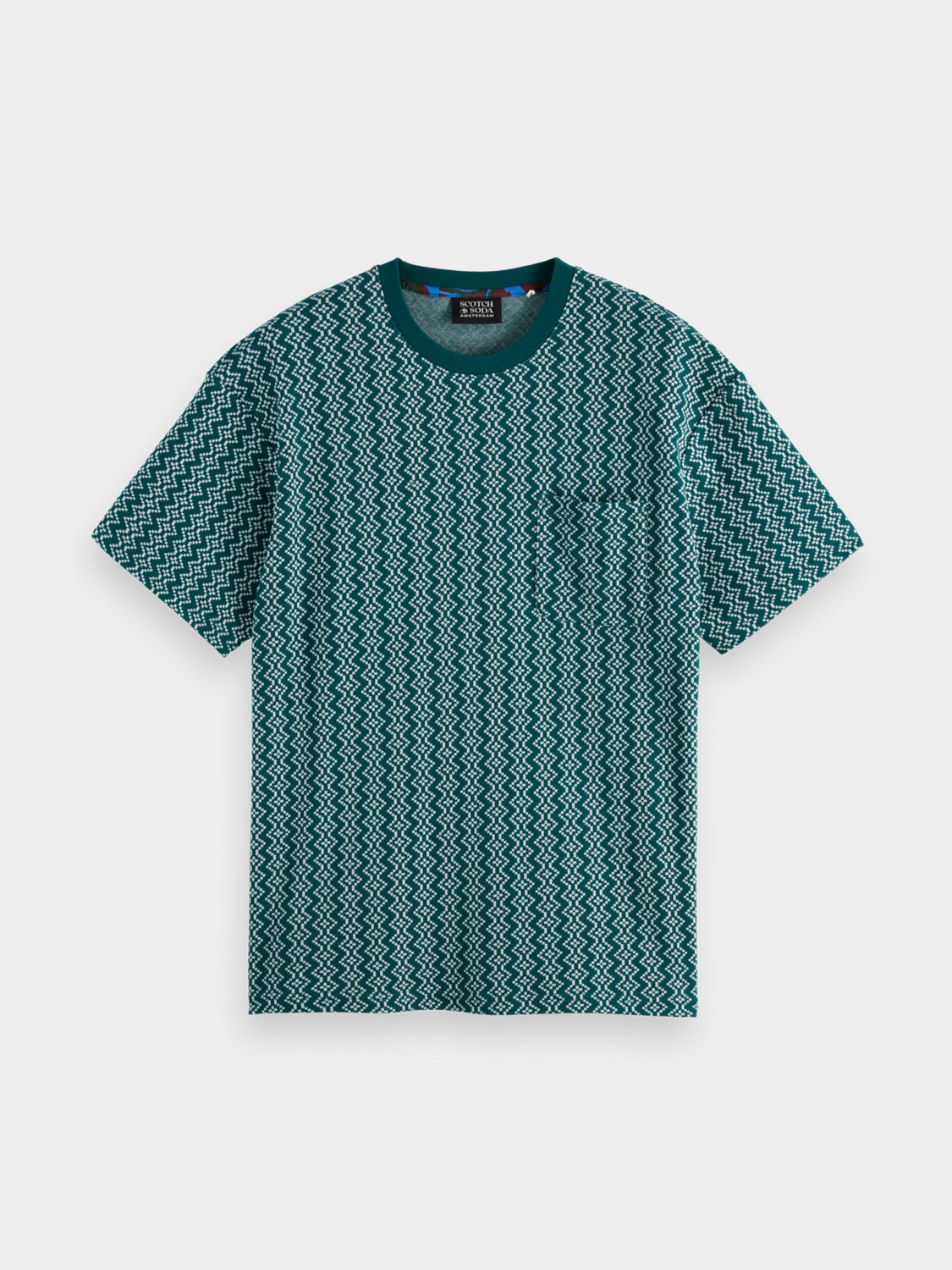 Jacquard t-shirt