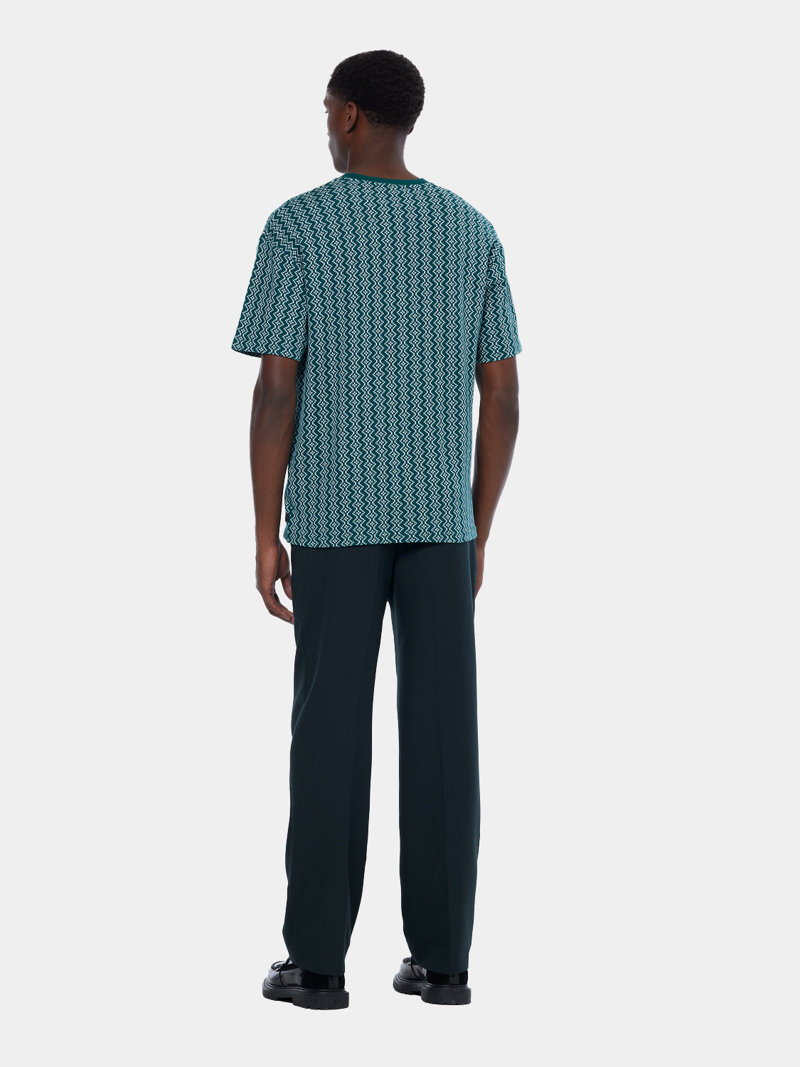 Jacquard t-shirt