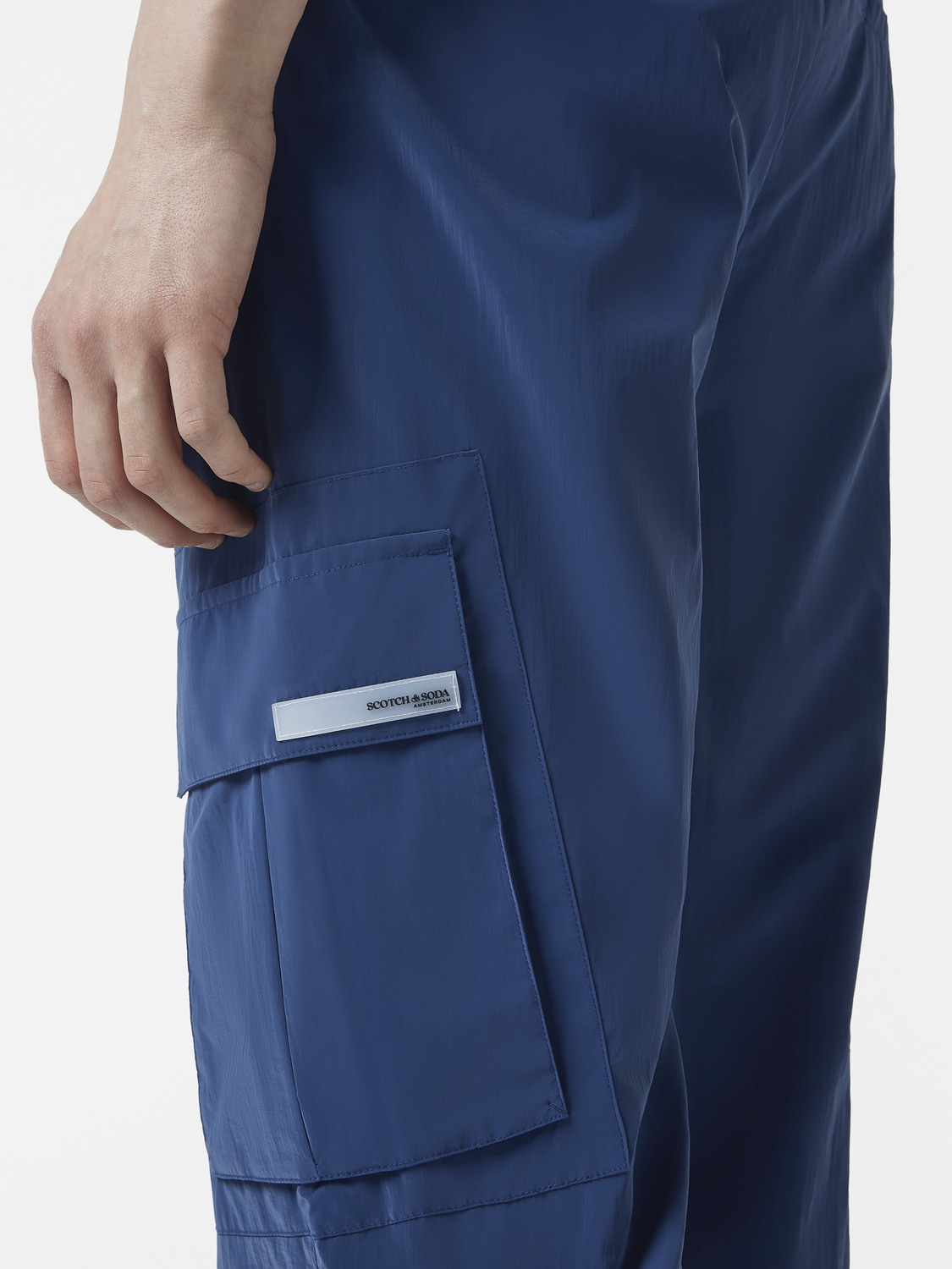 Metallic cargo pants - Scotch & Soda AU