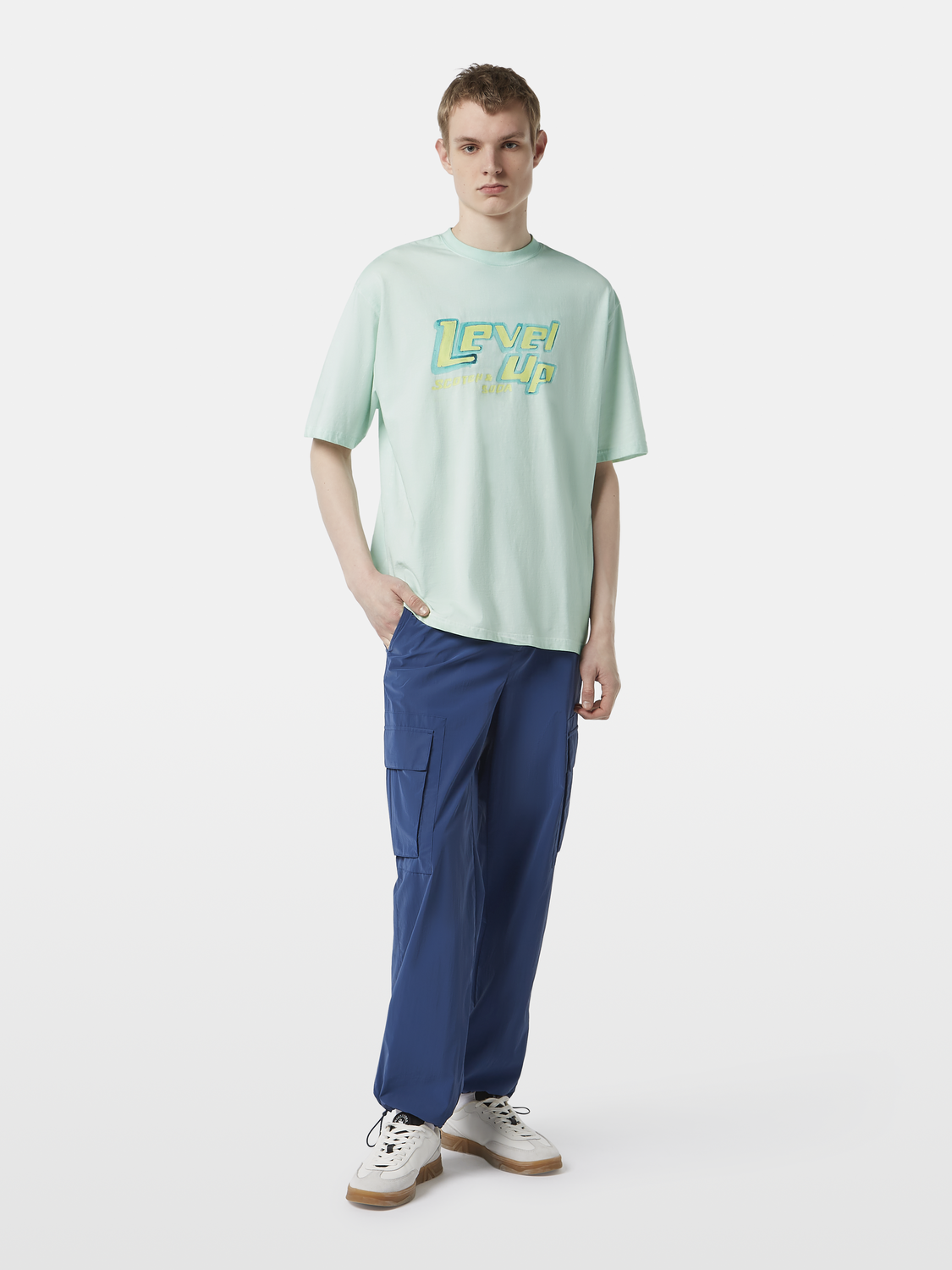 Metallic cargo pants - Scotch & Soda AU