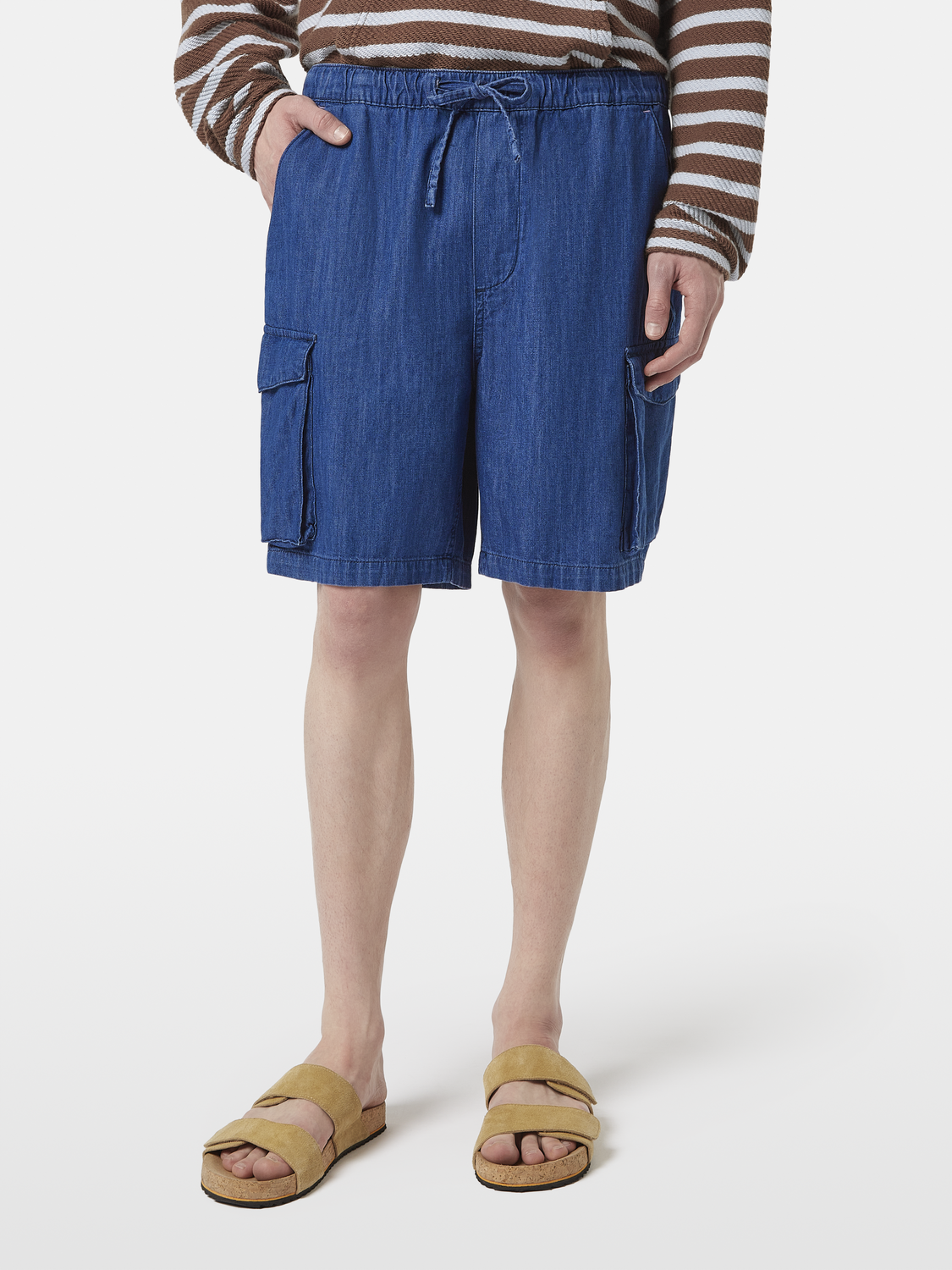 Denim cargo shorts - Scotch & Soda AU