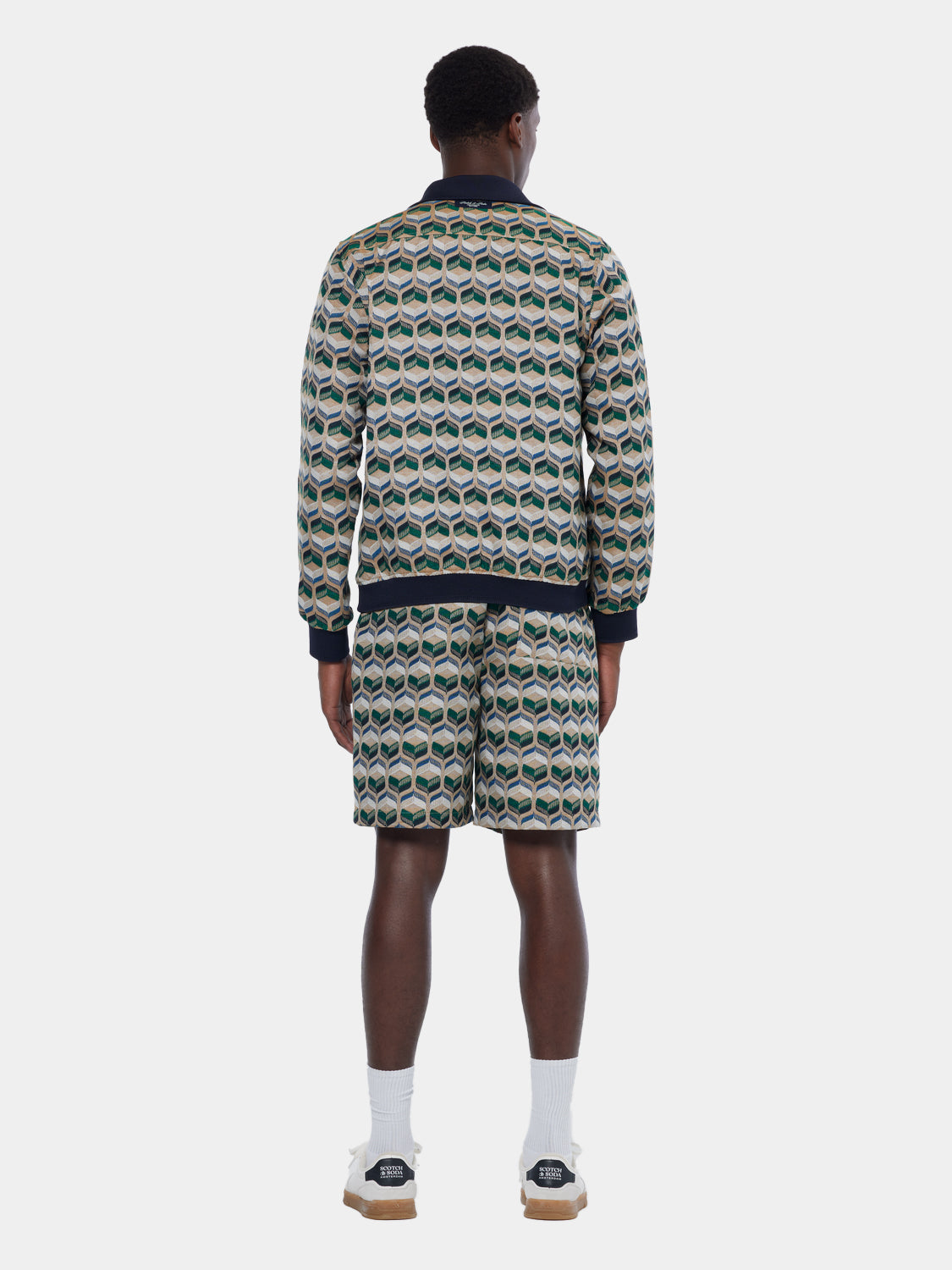 Jacquard tracksuit jacket - Scotch & Soda AU