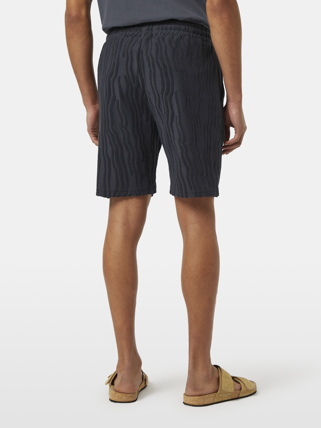 Terry jacquard shorts - Scotch & Soda AU