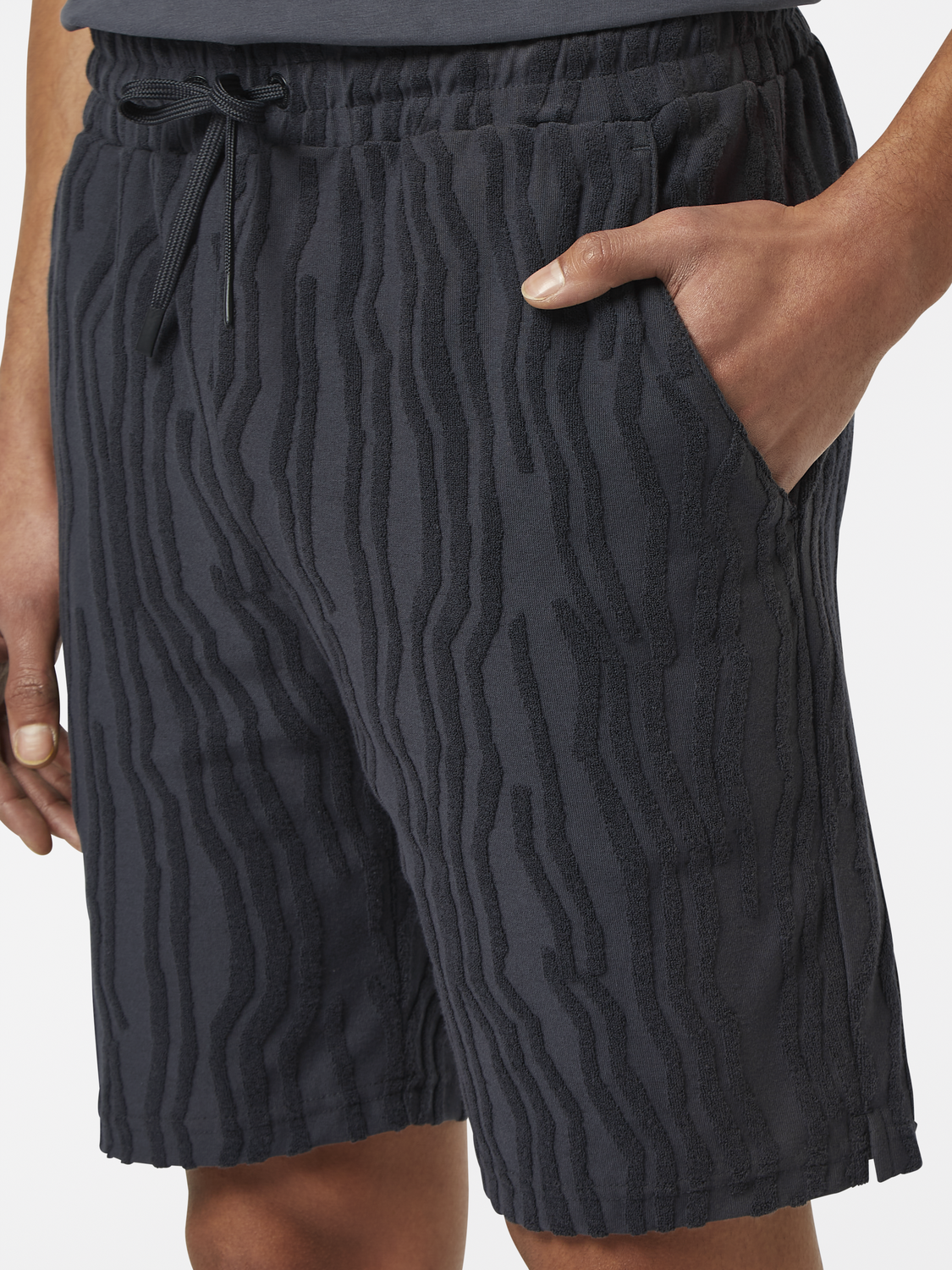 Terry jacquard shorts - Scotch & Soda AU