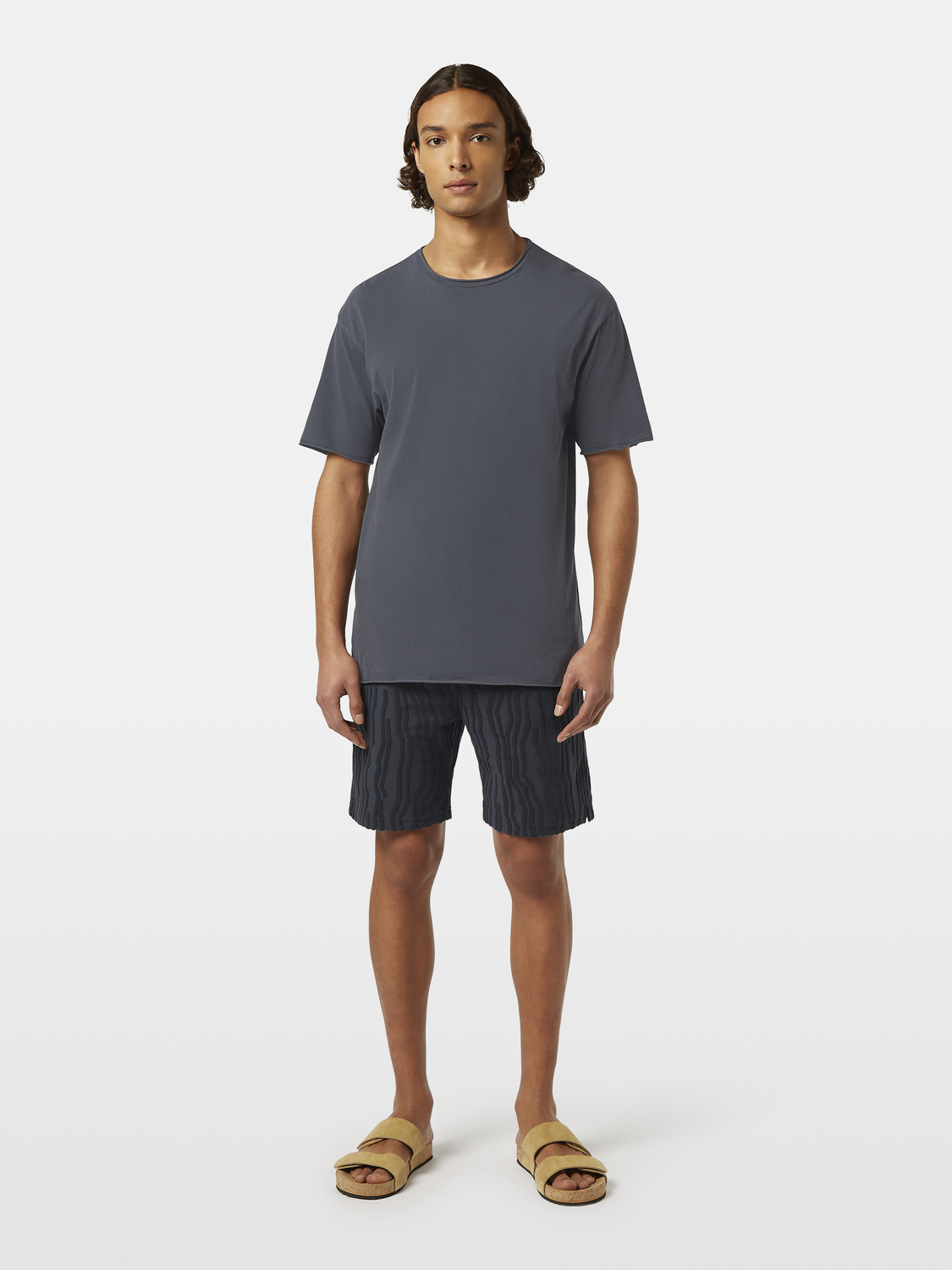 Terry jacquard shorts - Scotch & Soda AU