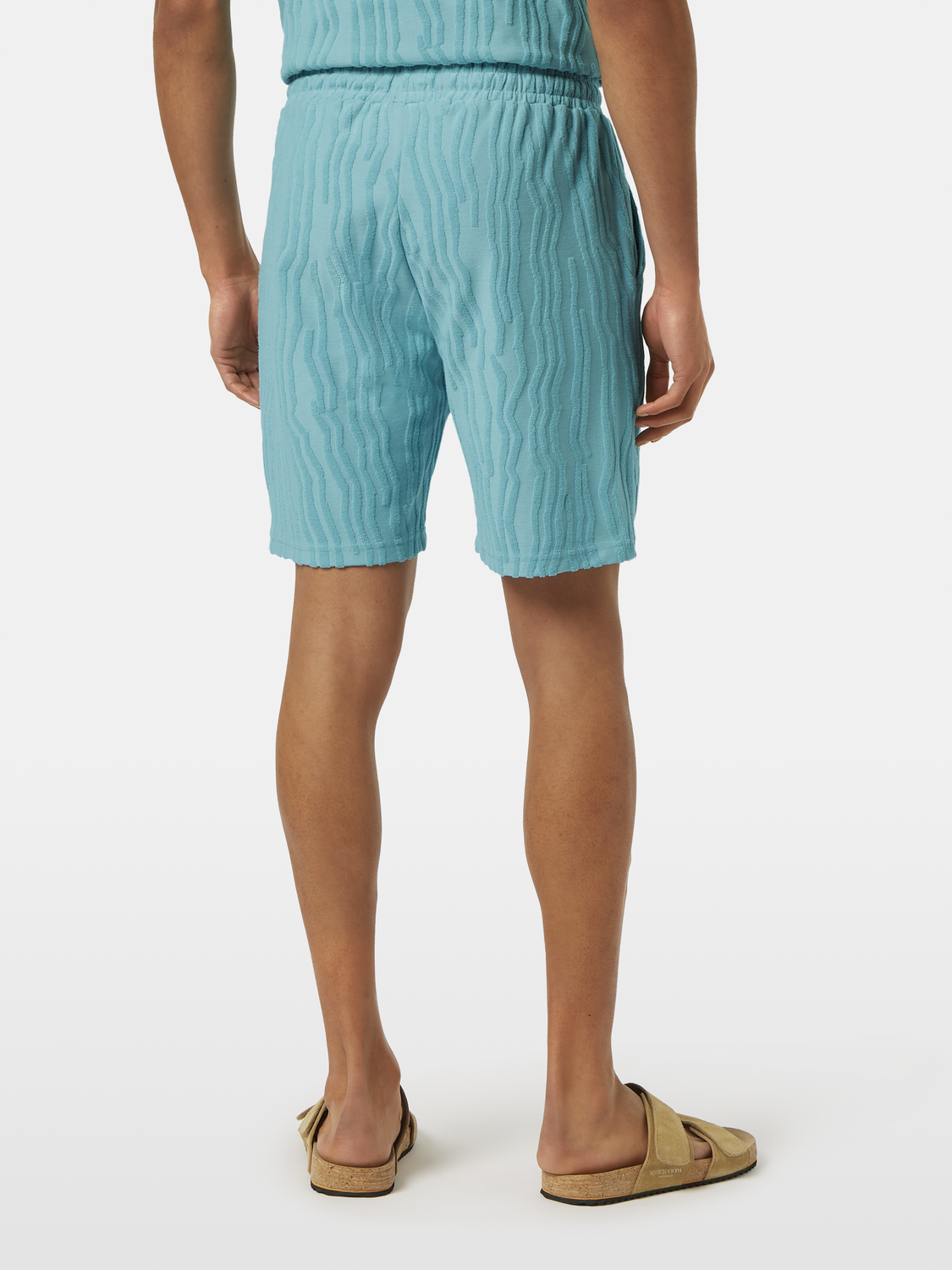 Terry jacquard shorts - Scotch & Soda AU