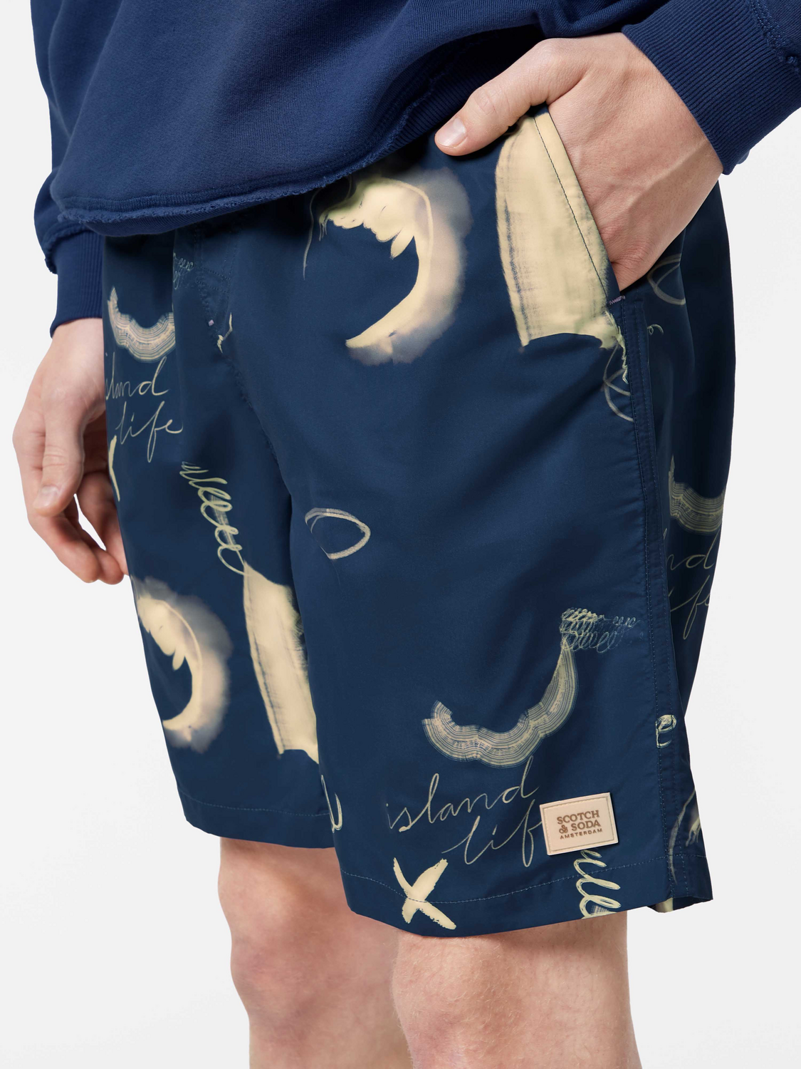 Printed swimshorts - Scotch & Soda AU