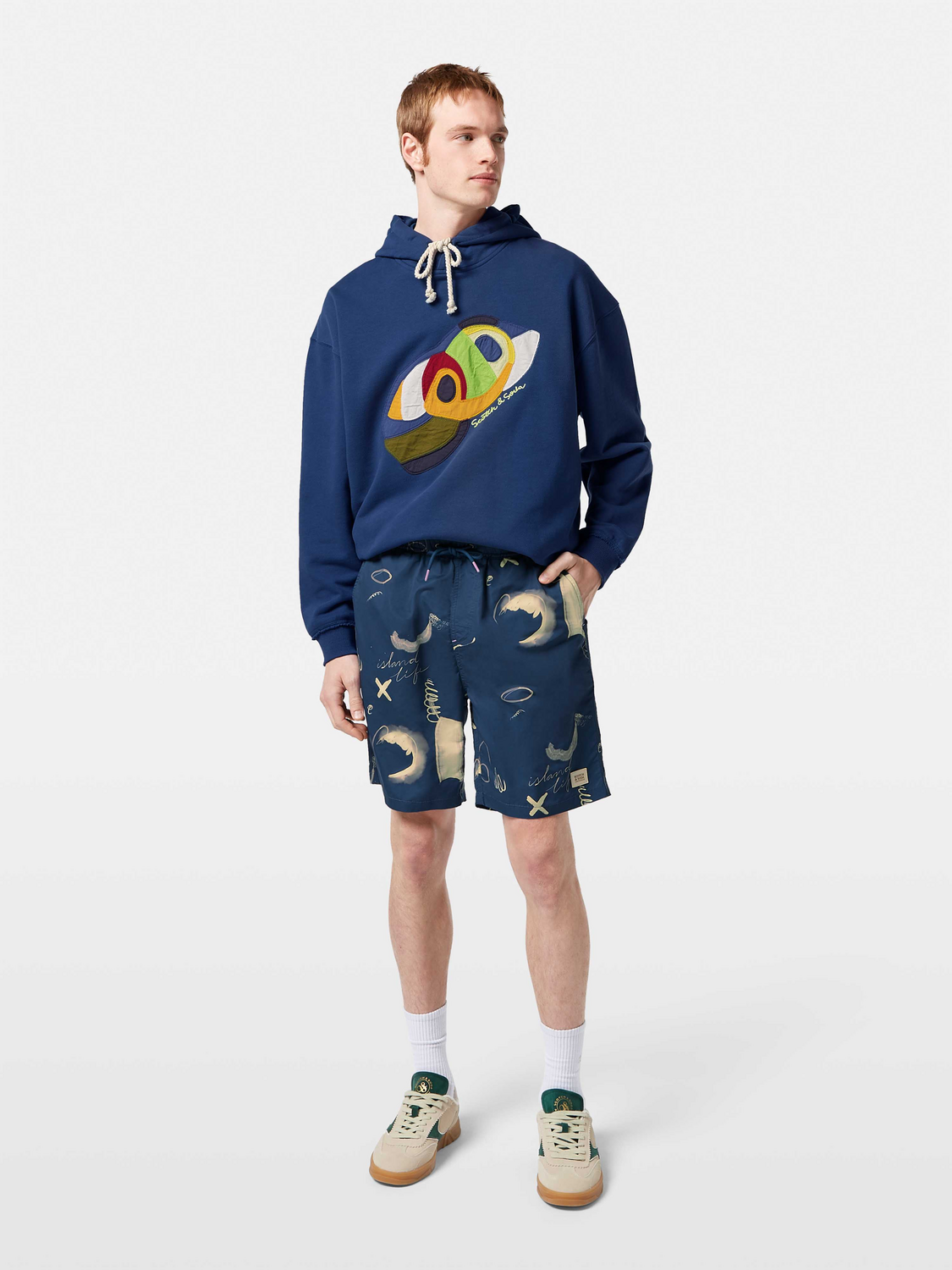 Printed swimshorts - Scotch & Soda AU