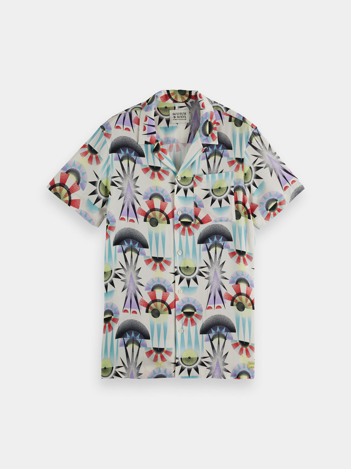 Printed short sleeved shirt - Scotch & Soda AU