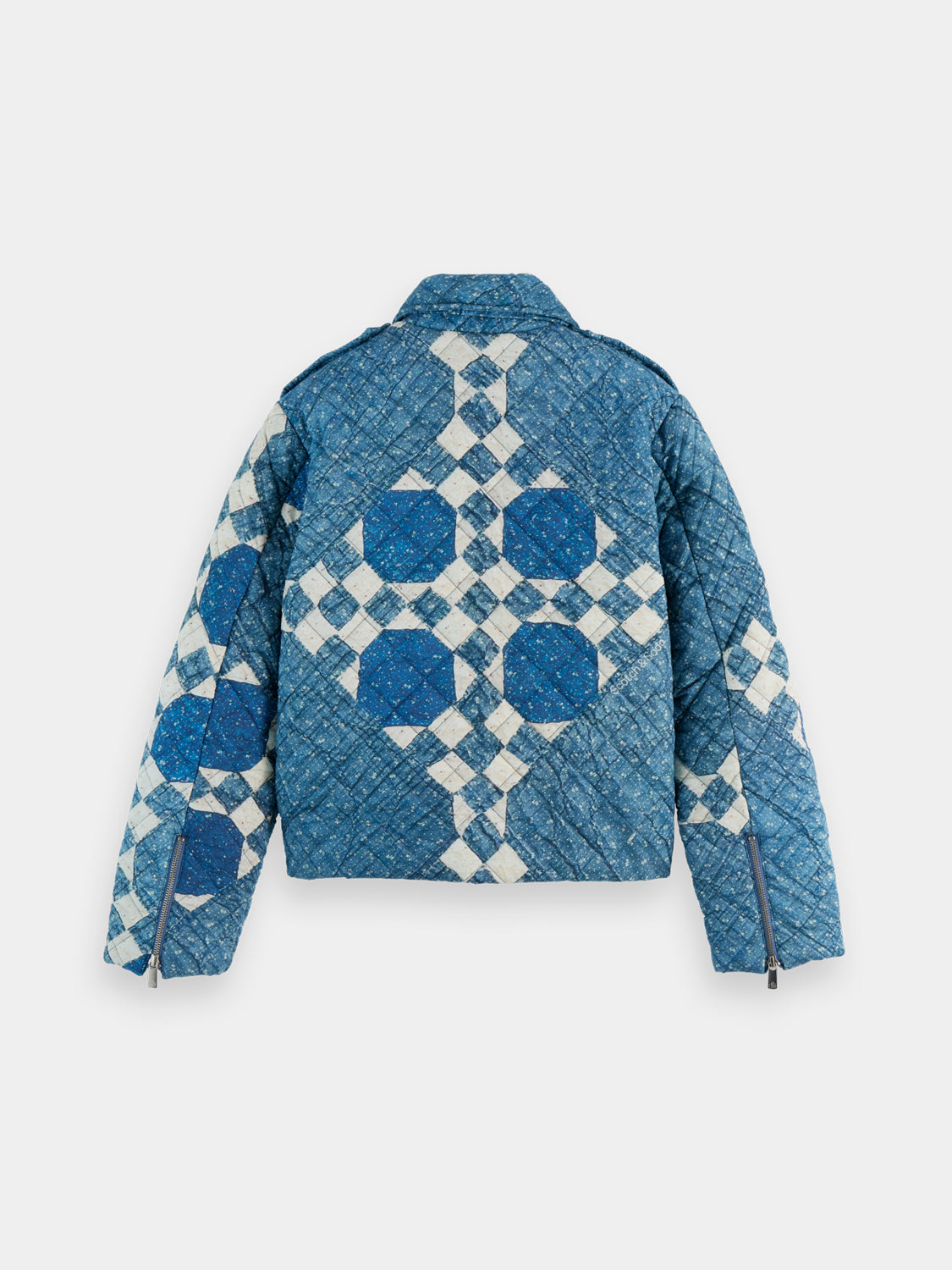 Quilted biker jacket - Scotch & Soda AU