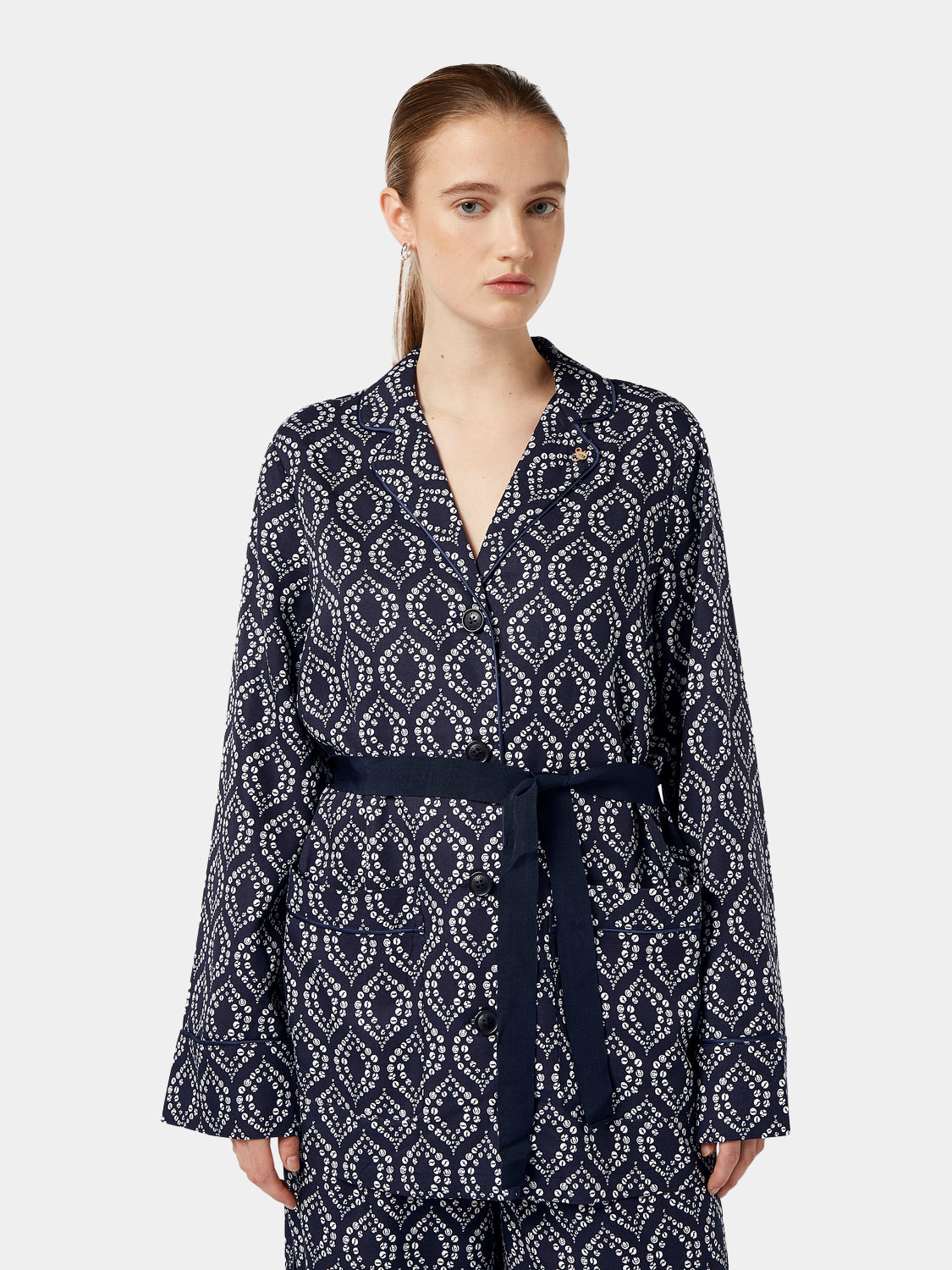 Printed pyjama blazer - Scotch & Soda AU