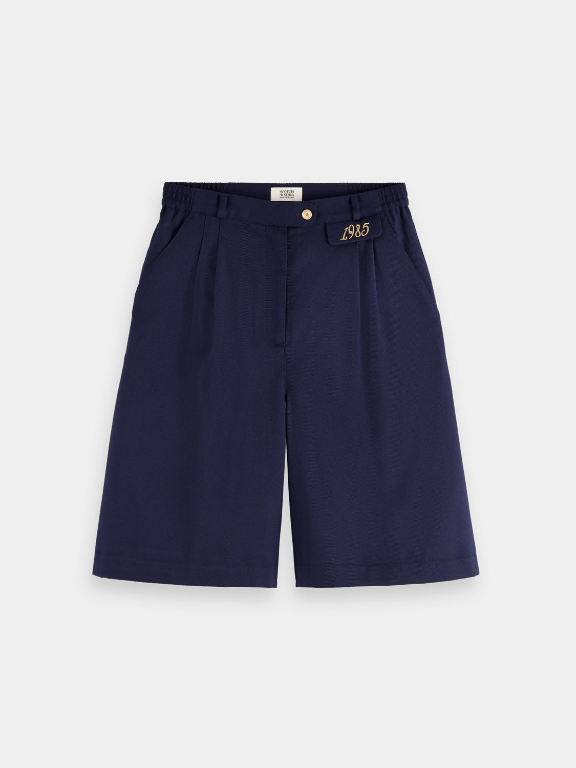 Gabardine twill shorts - Scotch & Soda AU