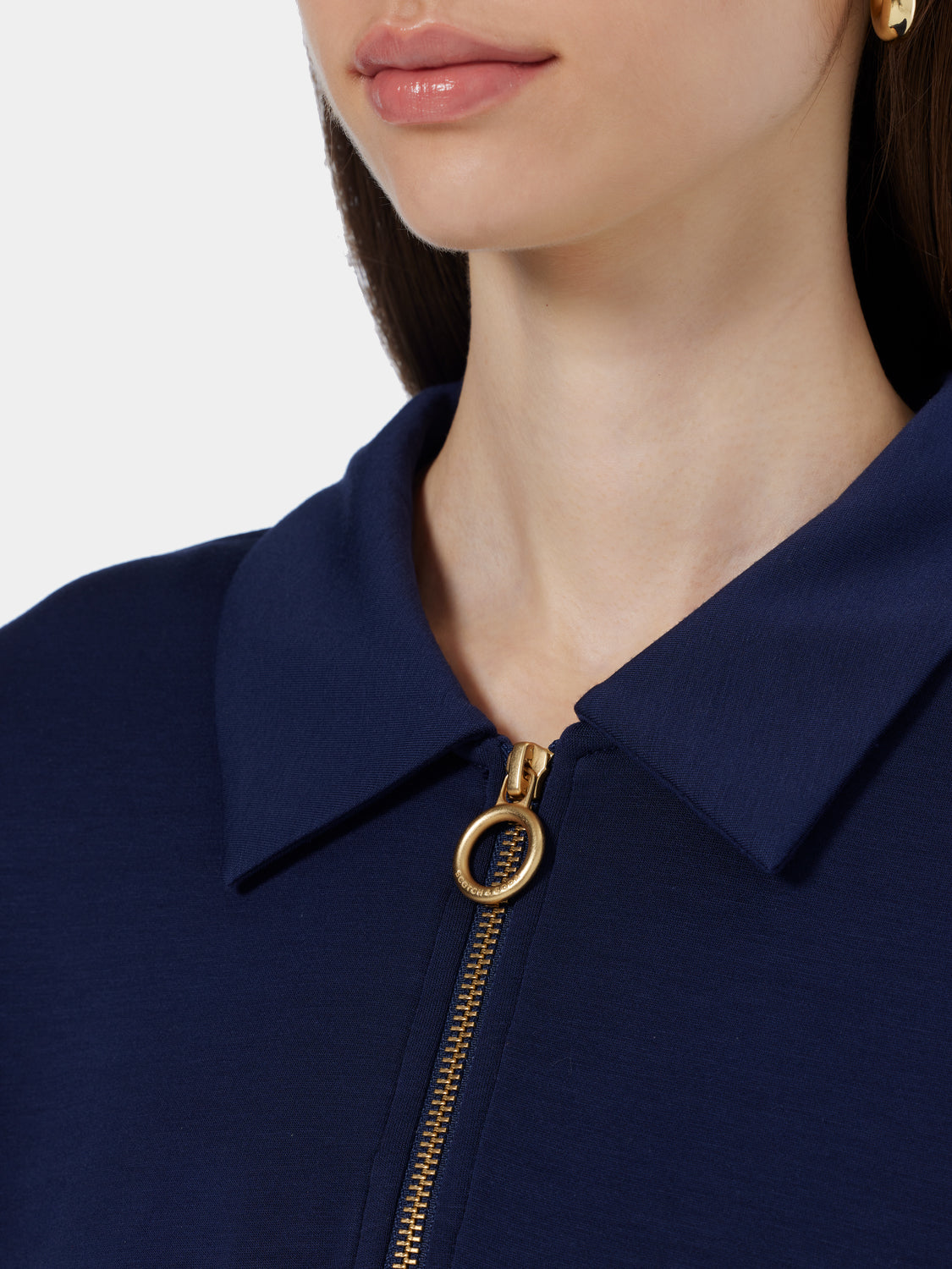 Mini modal polo dress - Scotch & Soda AU