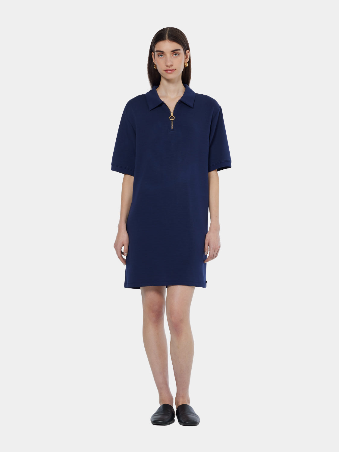 Mini modal polo dress - Scotch & Soda AU