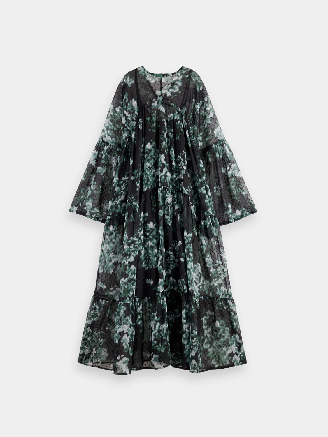Printed fil coupe maxi dress - Scotch & Soda AU