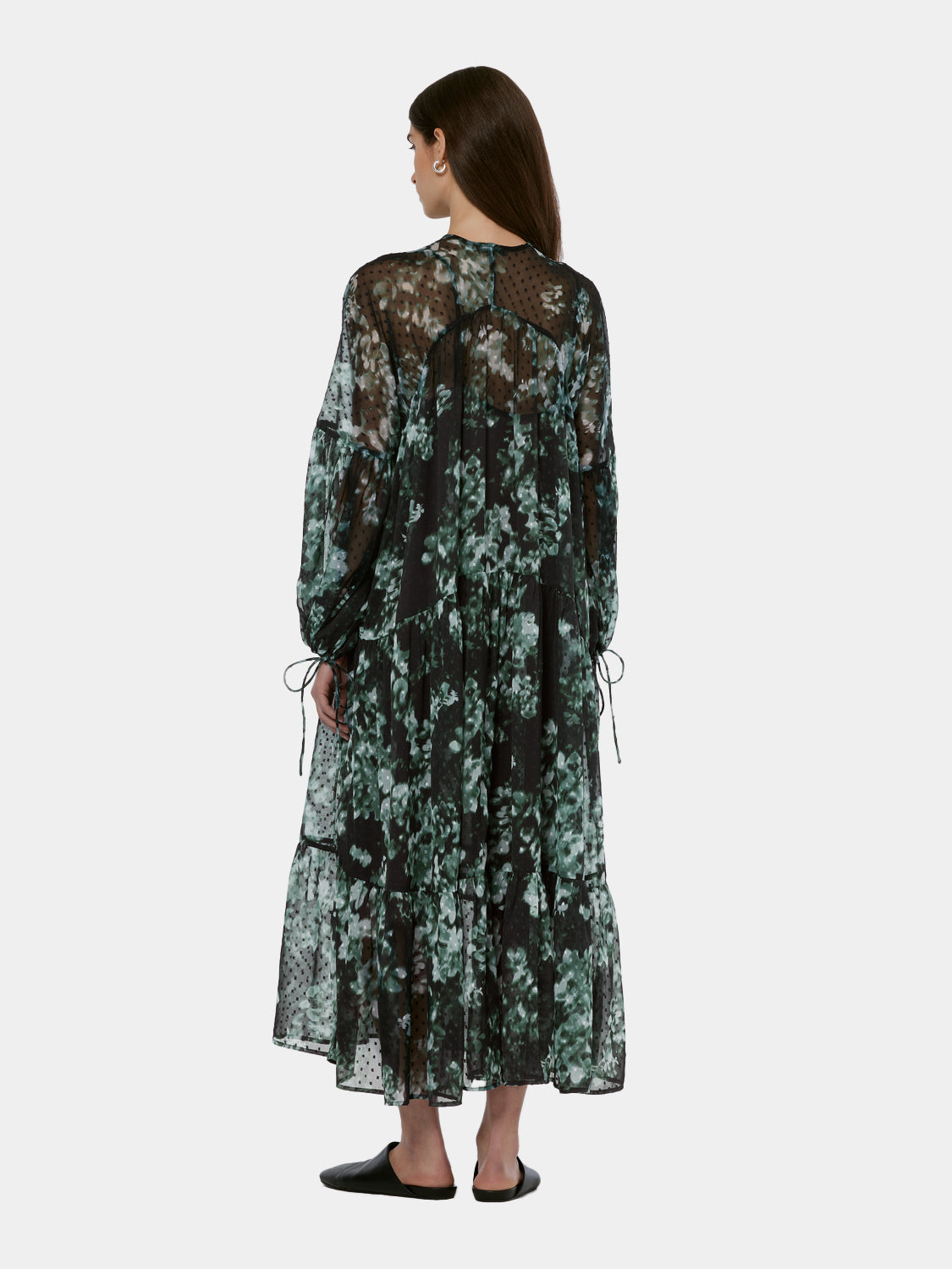Printed fil coupe maxi dress - Scotch & Soda AU