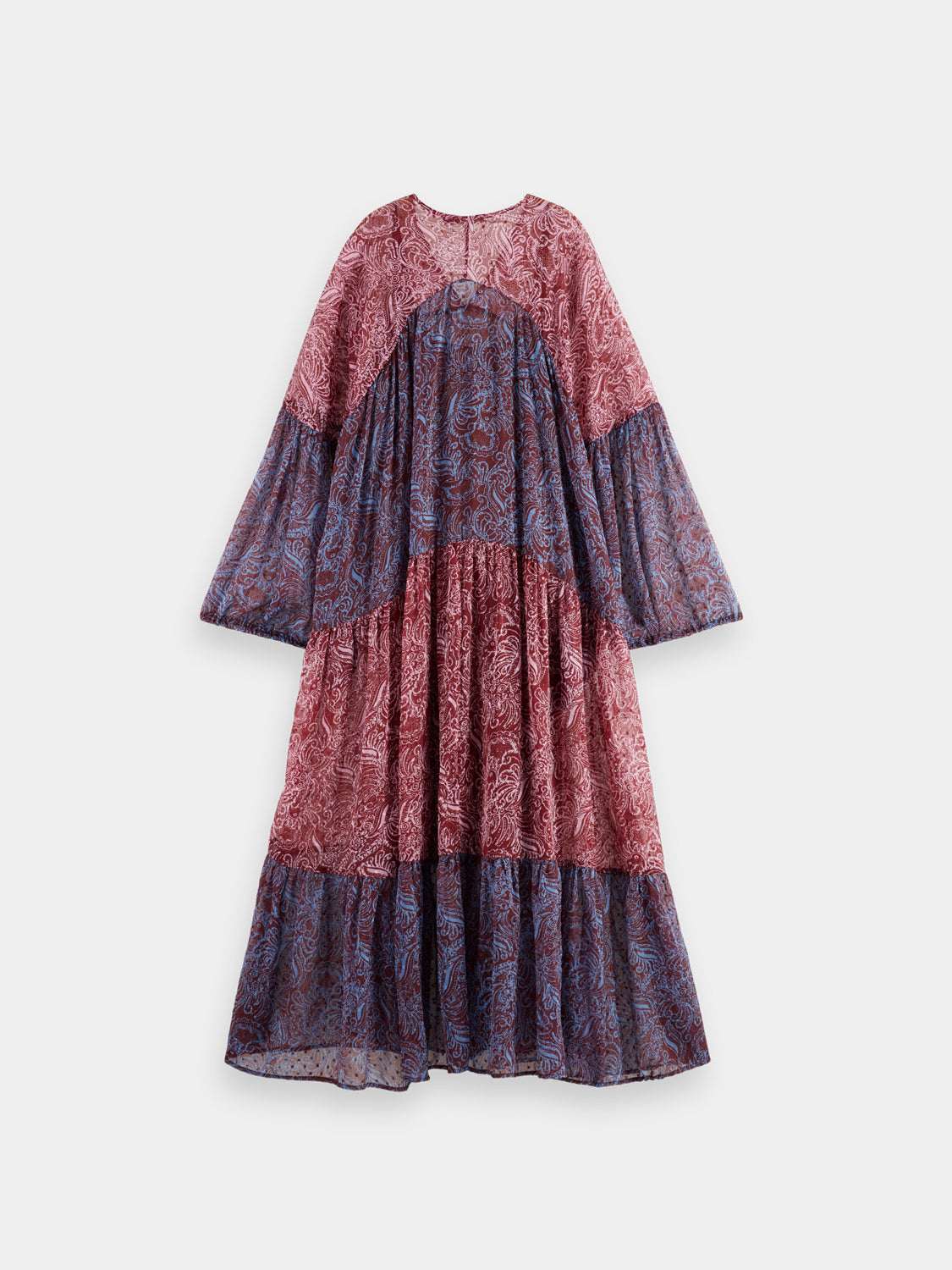 Printed fil coupe maxi dress - Scotch & Soda AU