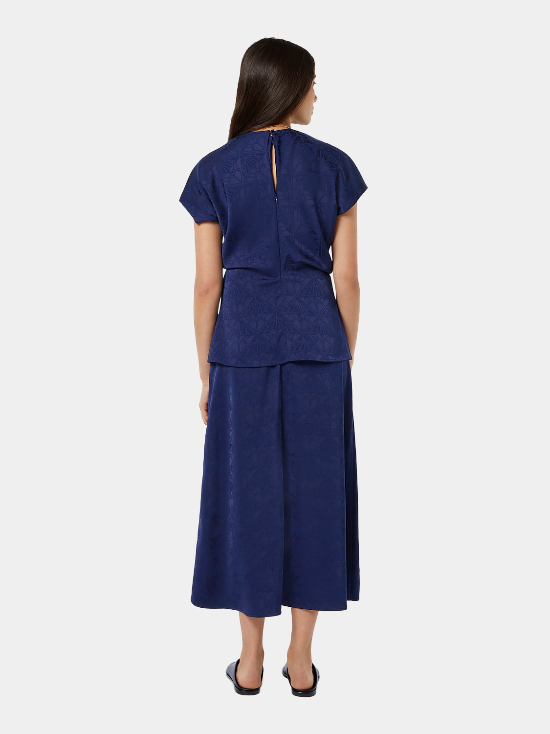 Satin jacquard top - Scotch & Soda AU