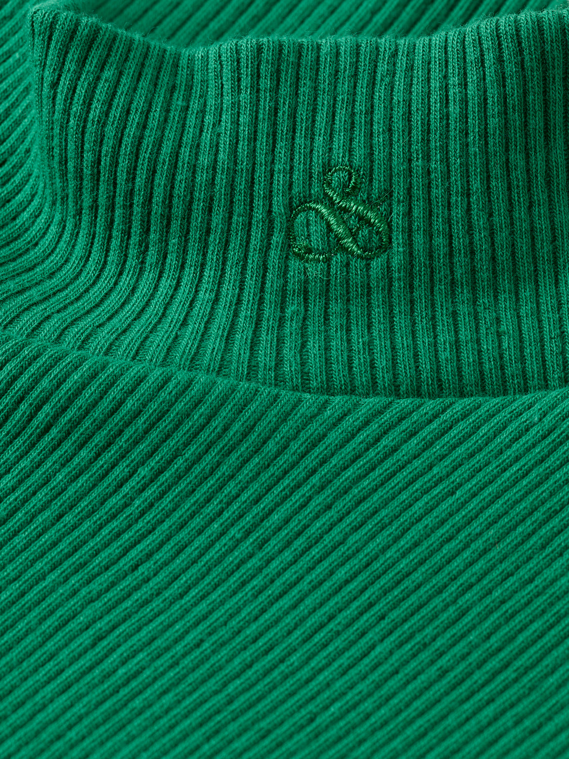 Mock neck ribbed top - Scotch & Soda AU
