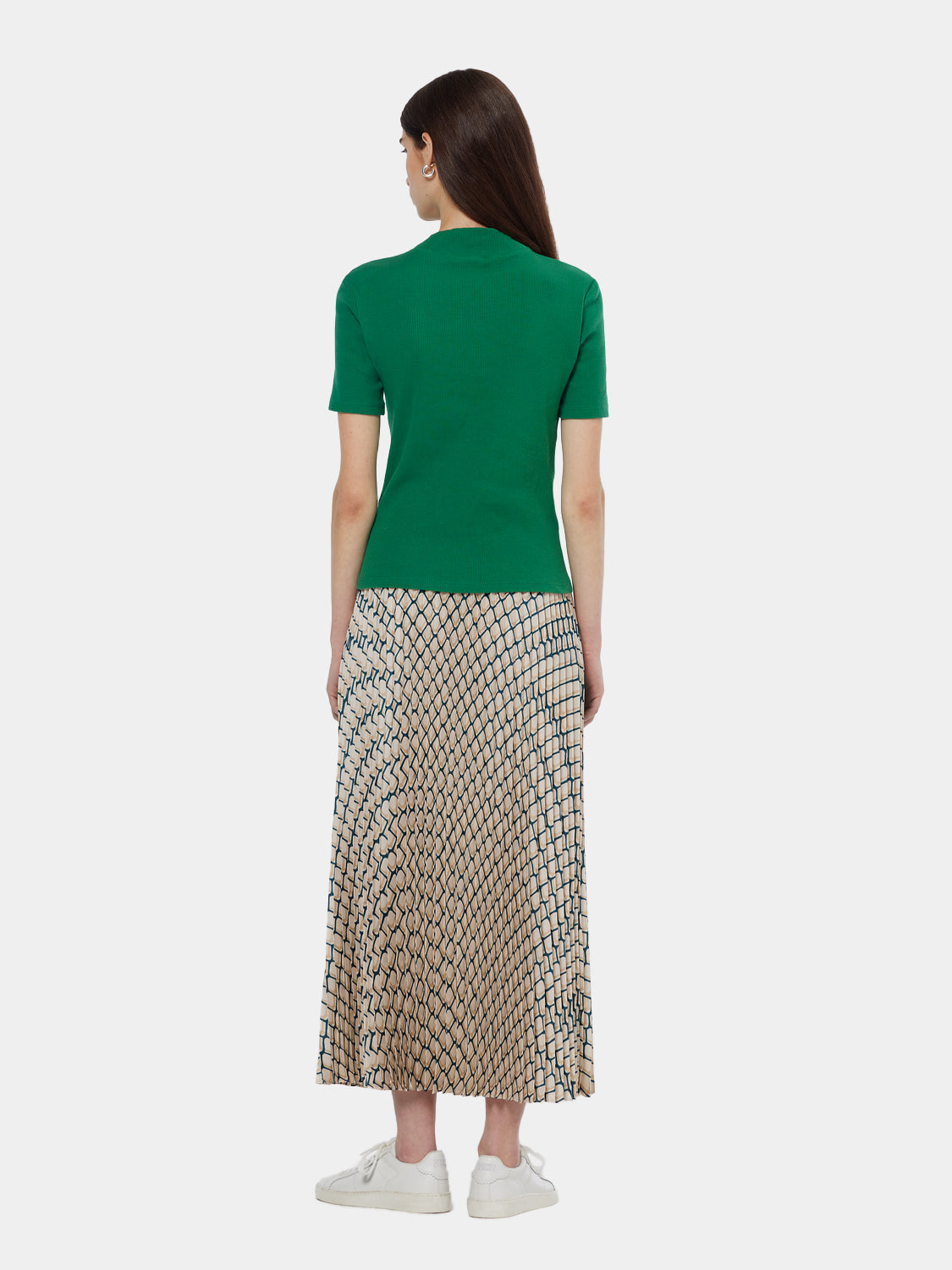 Mock neck ribbed top - Scotch & Soda AU