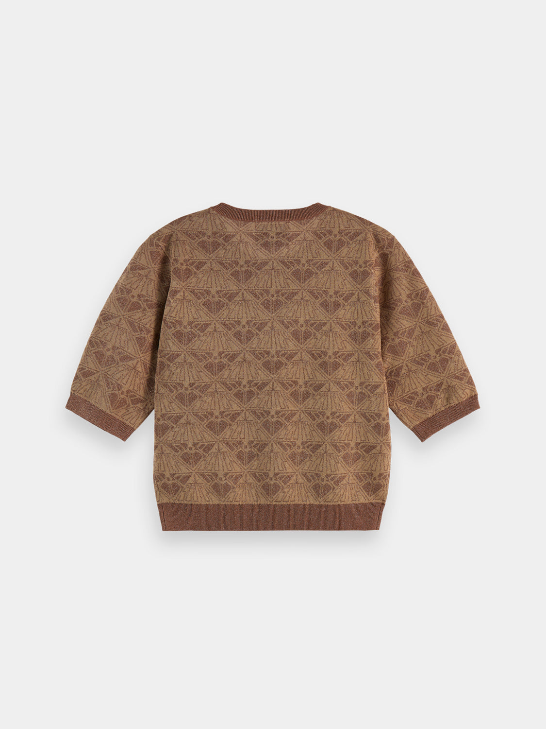 Monogram jacquard pullover - Scotch & Soda AU