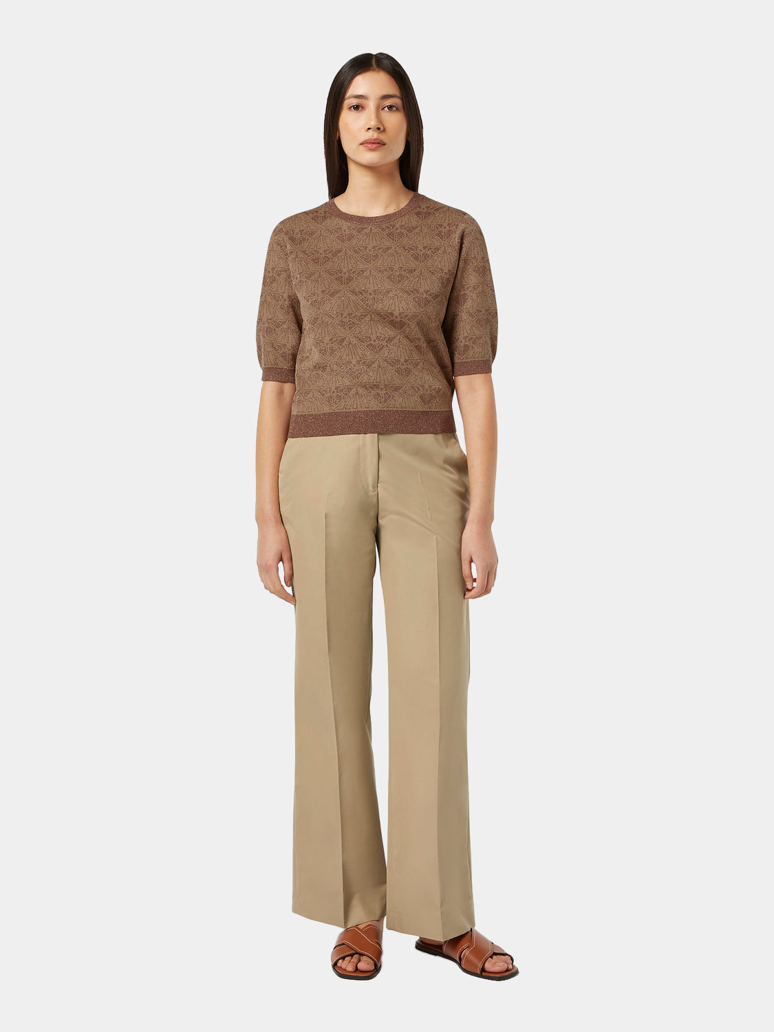 Monogram jacquard pullover - Scotch & Soda AU