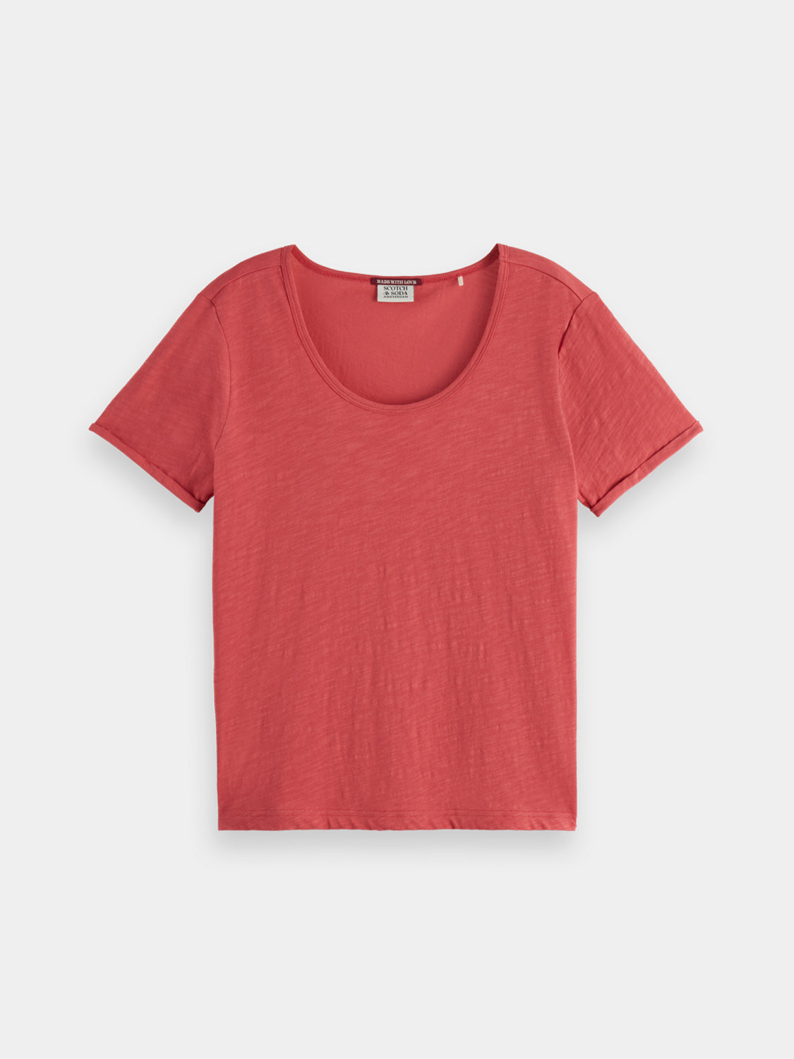 Relaxed fit slub t-shirt - Scotch & Soda AU