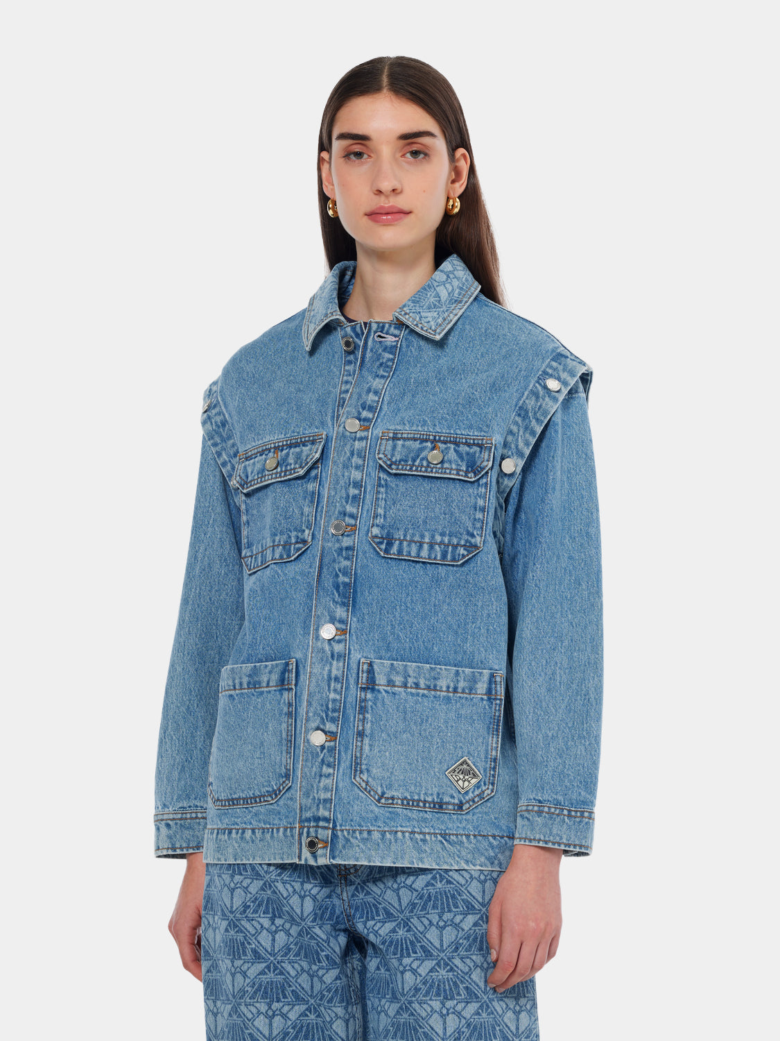 Washed denim jacket - Scotch & Soda AU