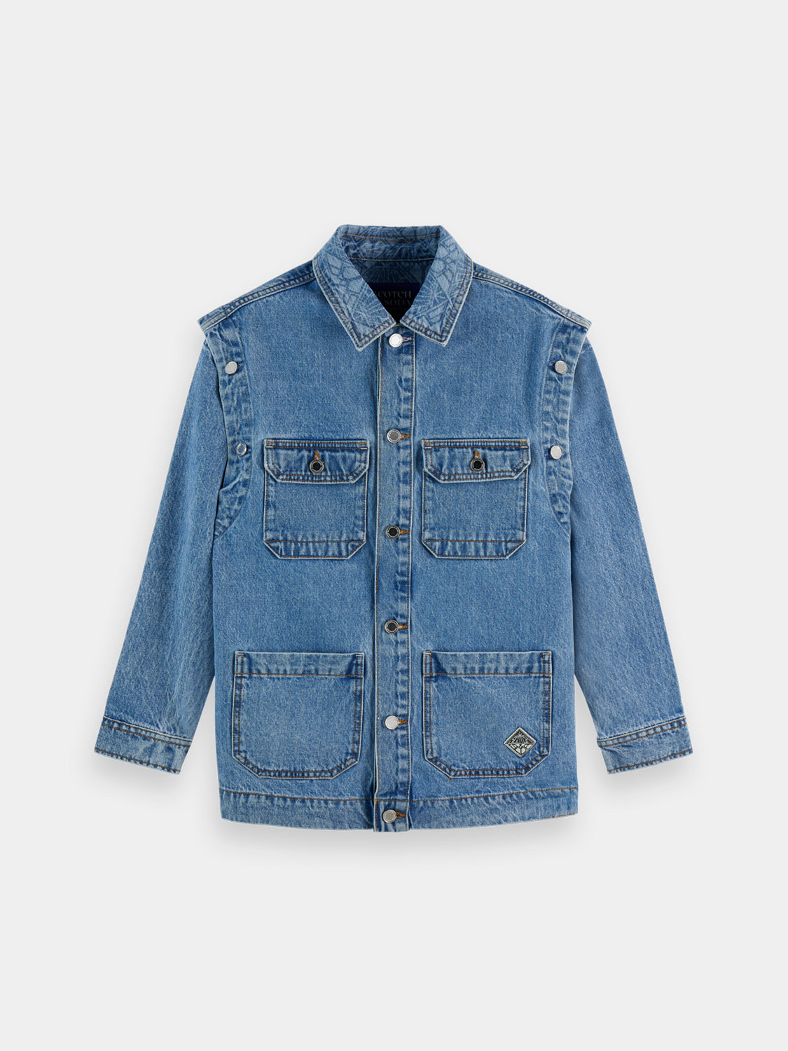 Washed denim jacket - Scotch & Soda AU