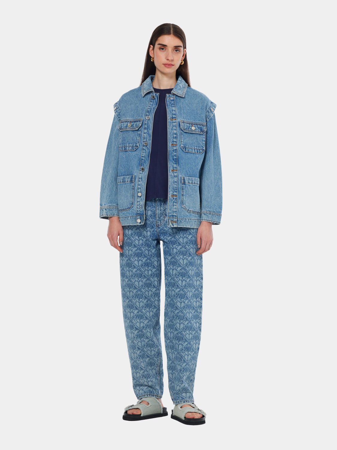 Washed denim jacket - Scotch & Soda AU