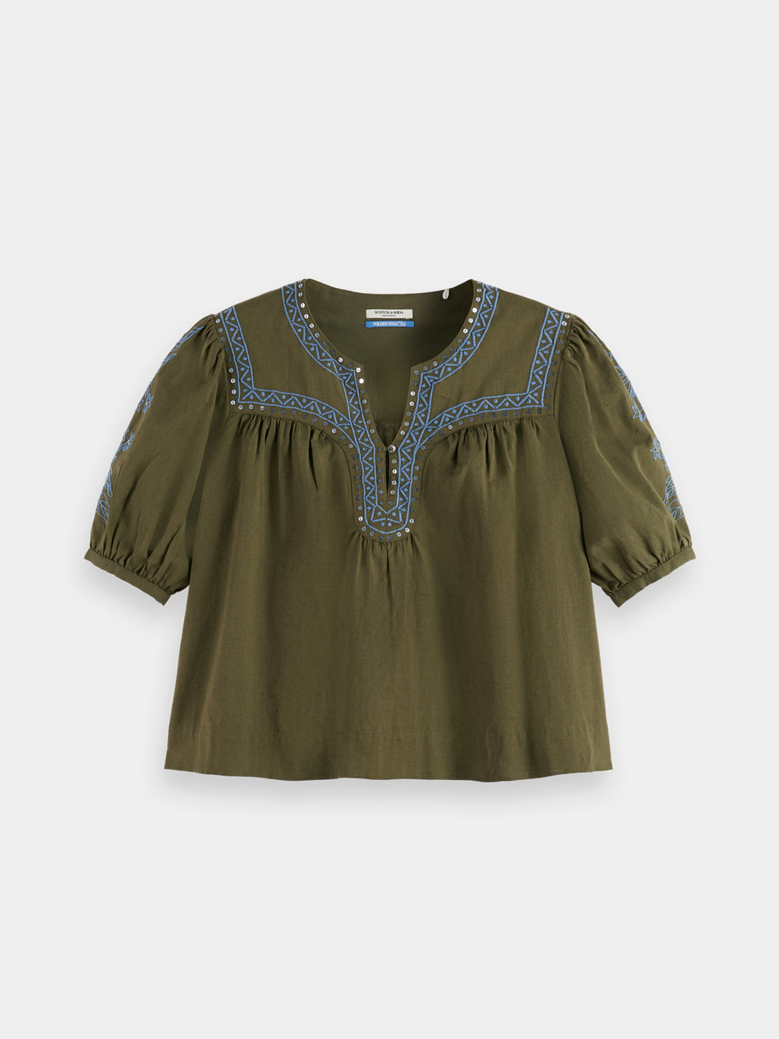 Embroidered top - Scotch & Soda AU