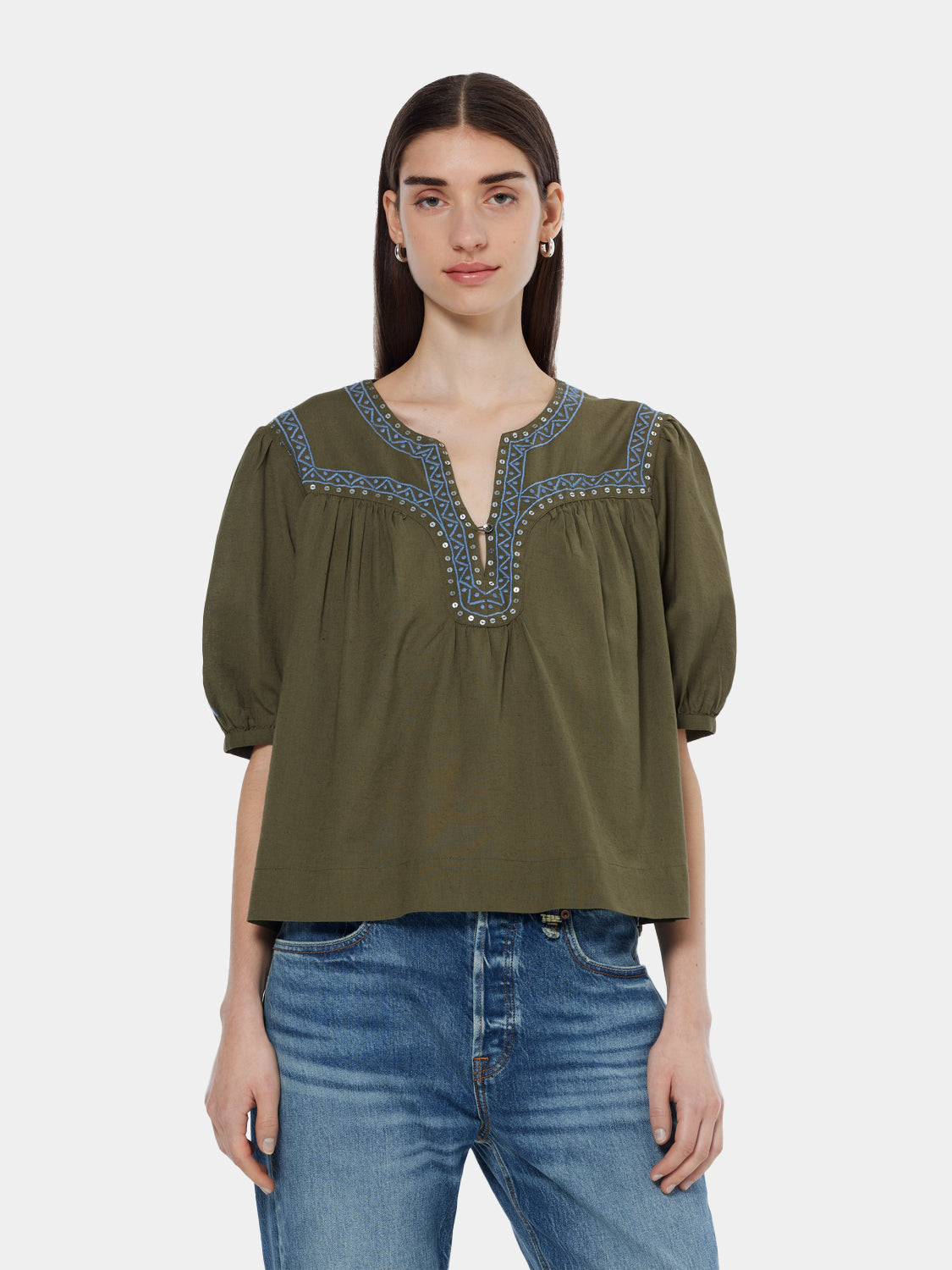 Embroidered top - Scotch & Soda AU