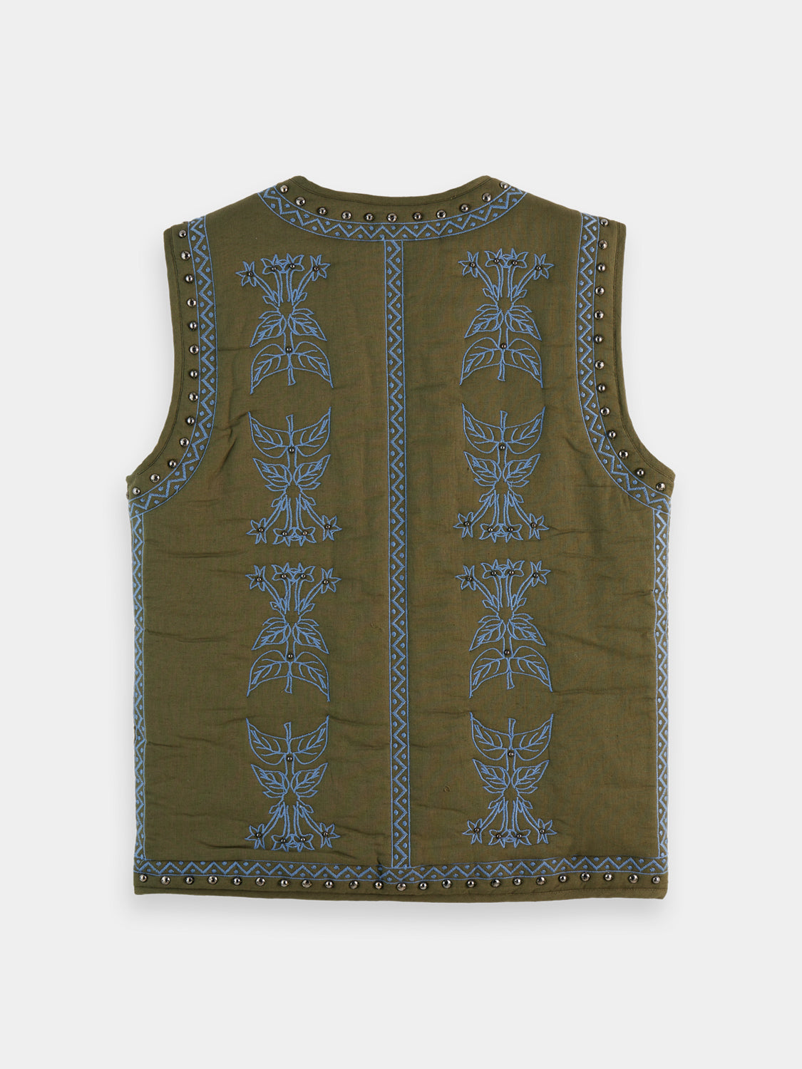 Floral embroidered gilet - Scotch & Soda AU