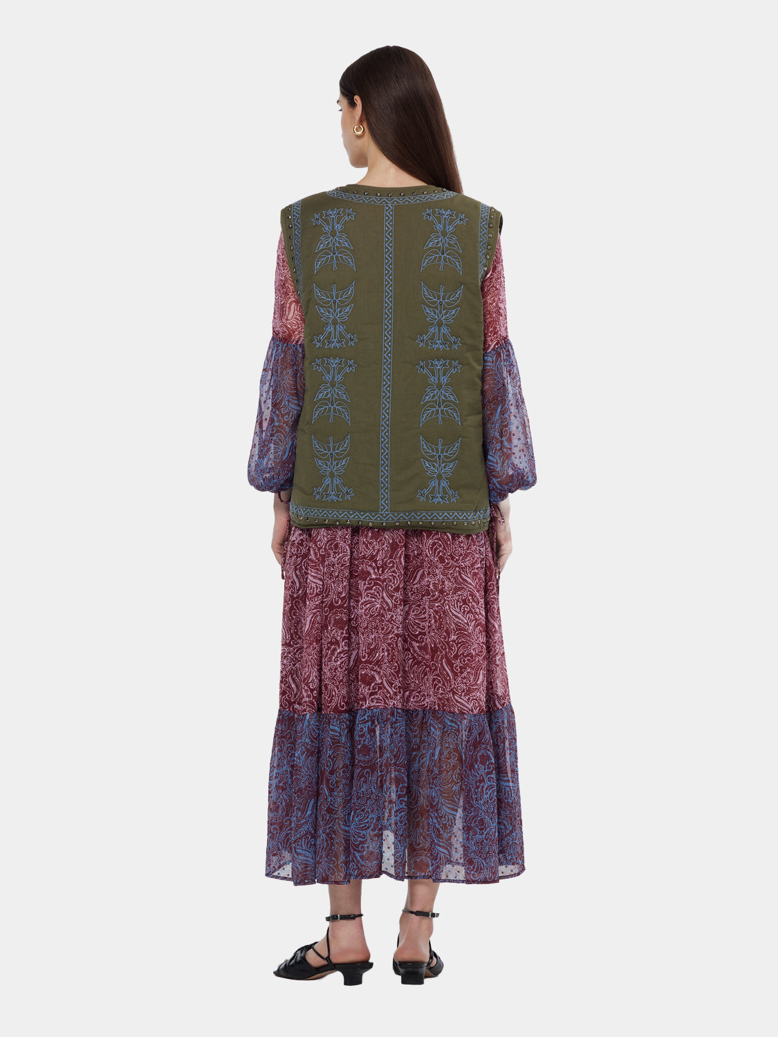 Floral embroidered gilet - Scotch & Soda AU