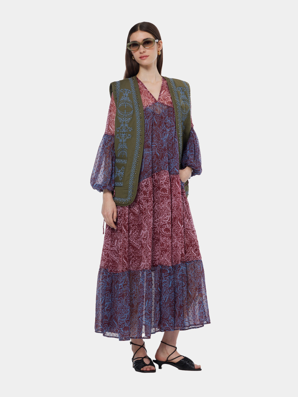 Floral embroidered gilet - Scotch & Soda AU