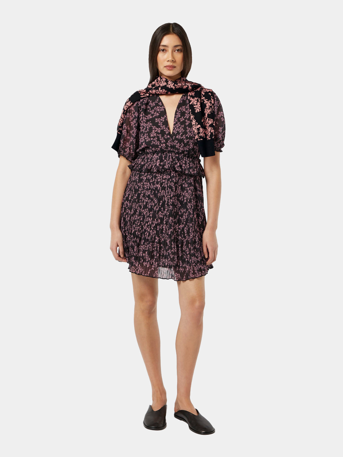 Pleated mini dress - Scotch & Soda AU