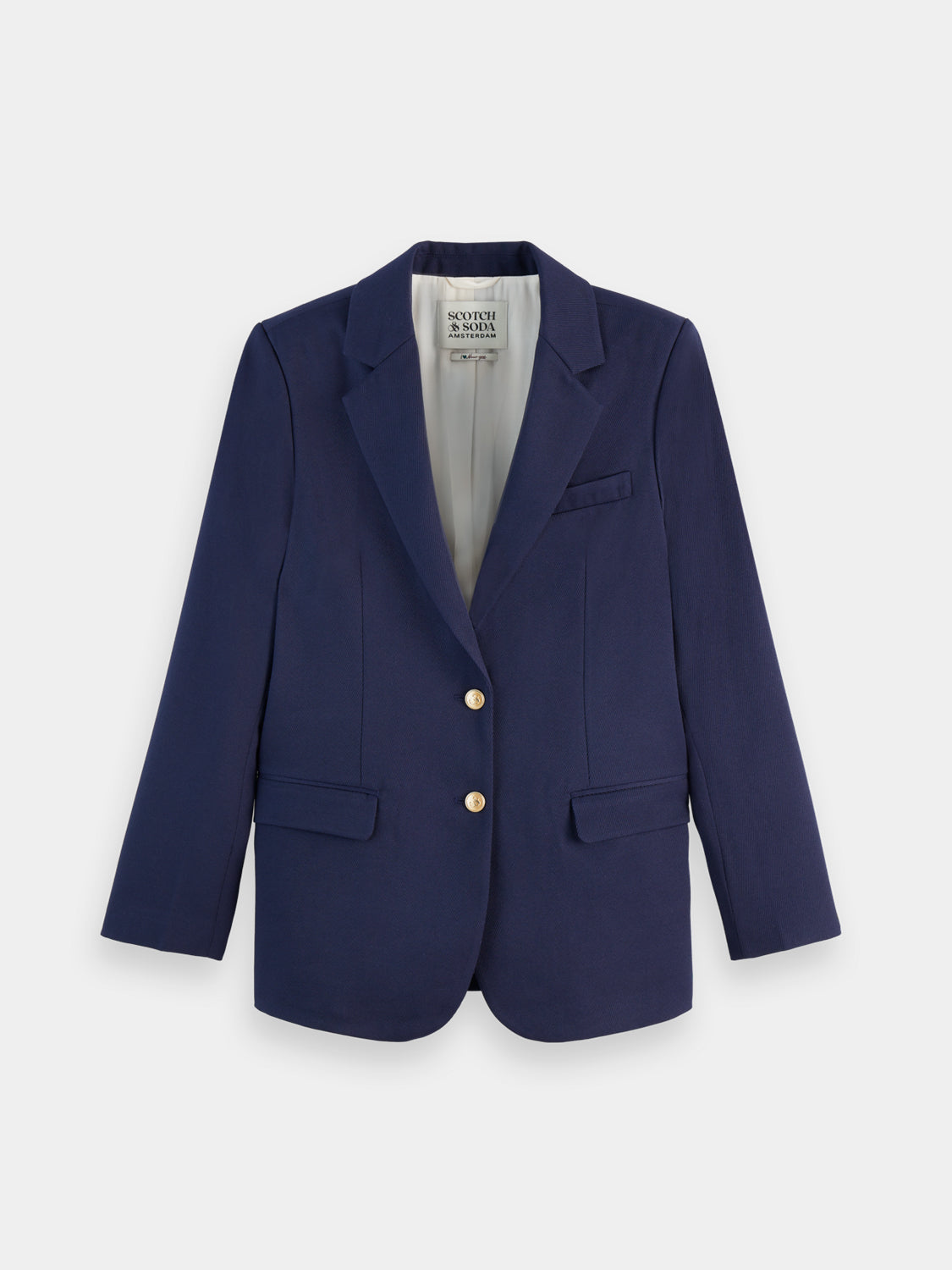 Boyfriend gabardine blazer - Scotch & Soda AU