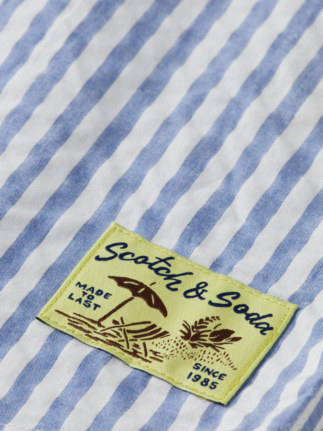 Kids - Seersucker shirt - Scotch & Soda AU
