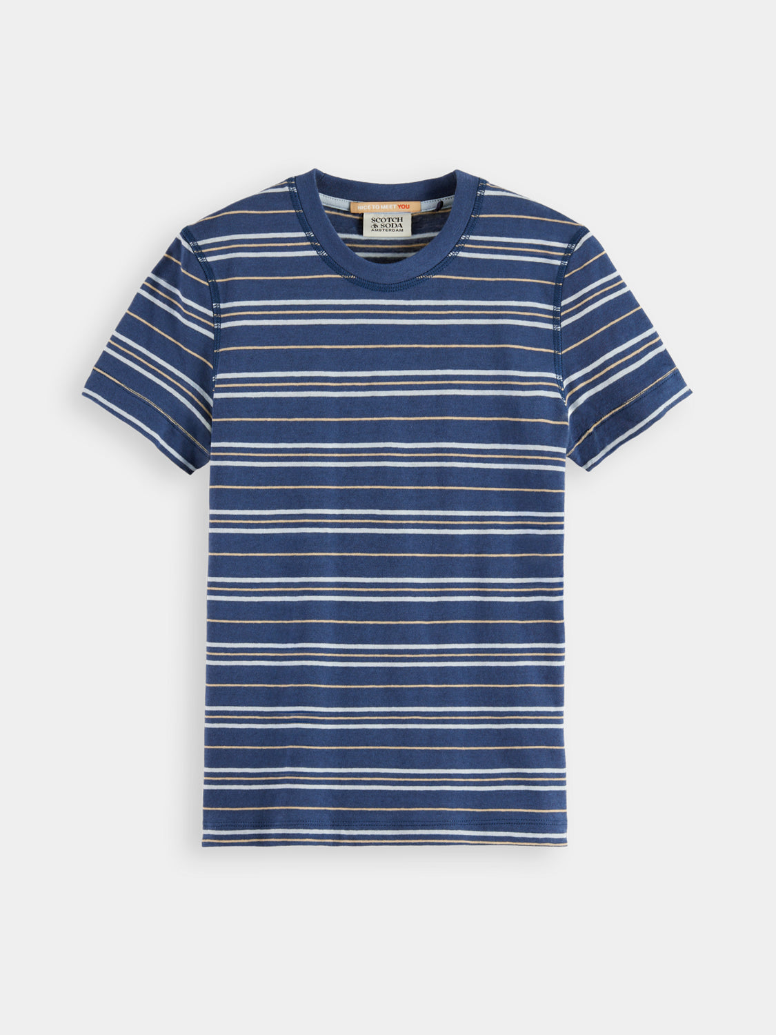 Kids - Yarn-dyed t-shirt - Scotch & Soda AU