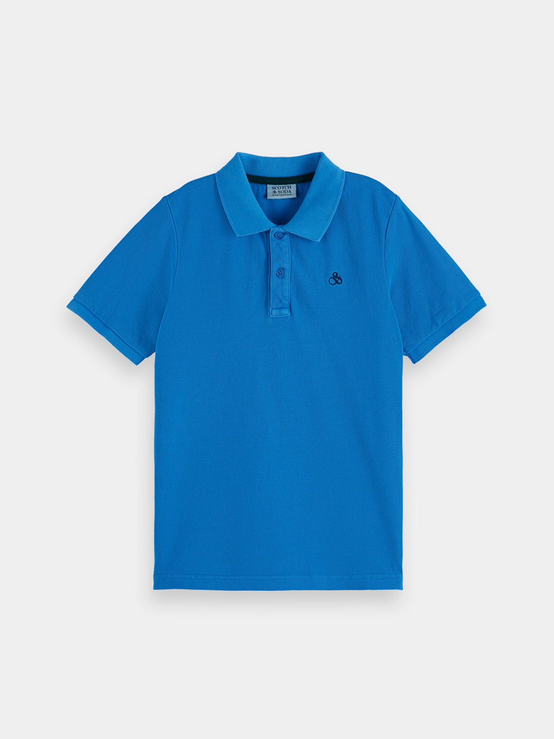 Kids - Garment-dyed pique polo - Scotch & Soda AU