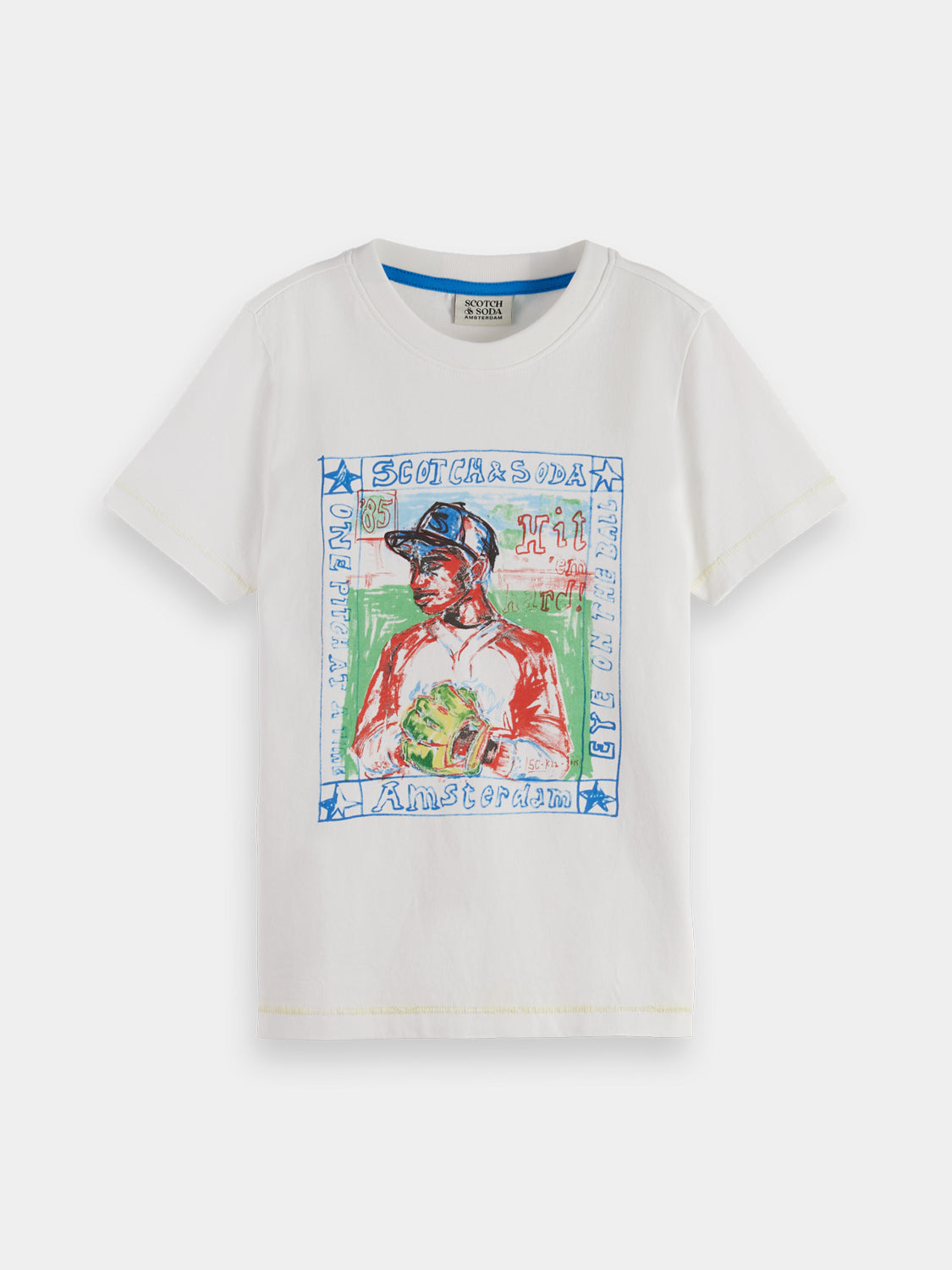 Kids - Artwork t-shirt - Scotch & Soda AU