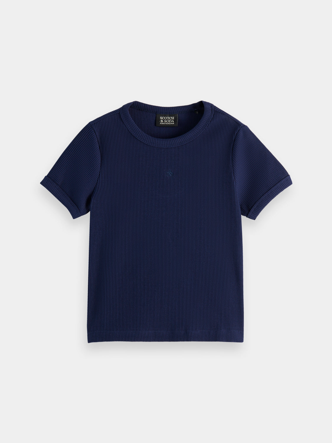 Kids - Ribbed t-shirt - Scotch & Soda AU