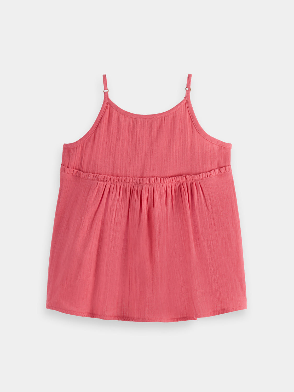 Kids - Crinkle cotton tank top - Scotch & Soda AU