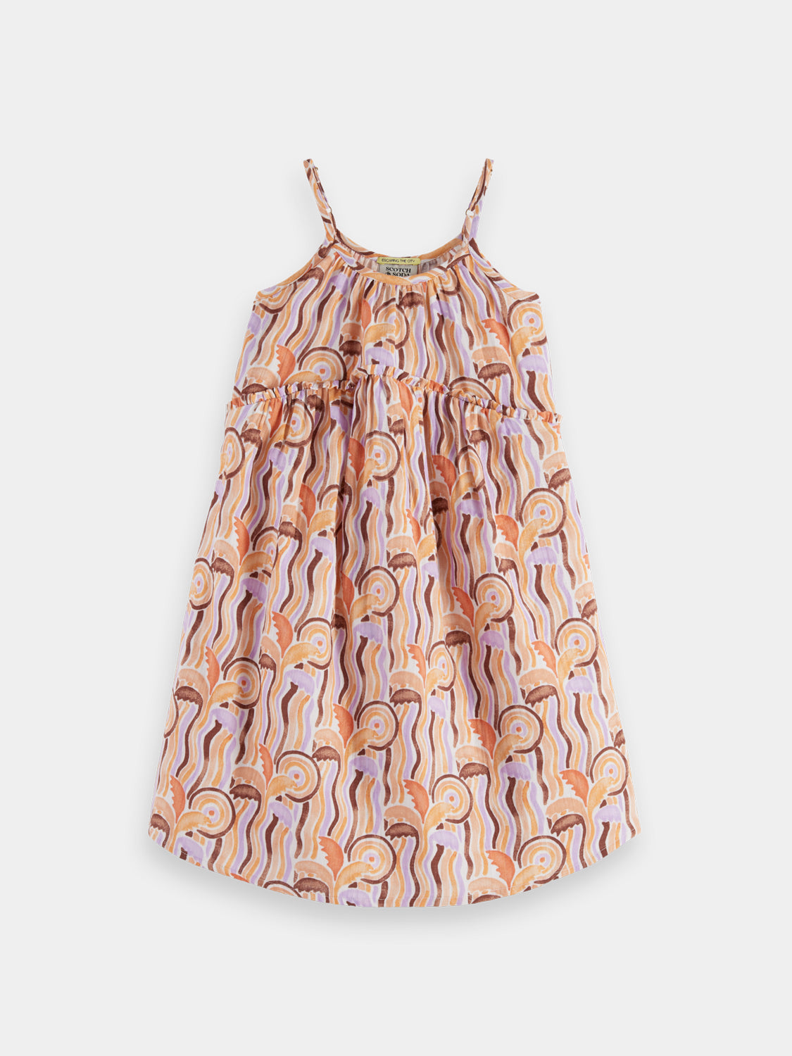 Kids - A-line printed dress - Scotch & Soda AU