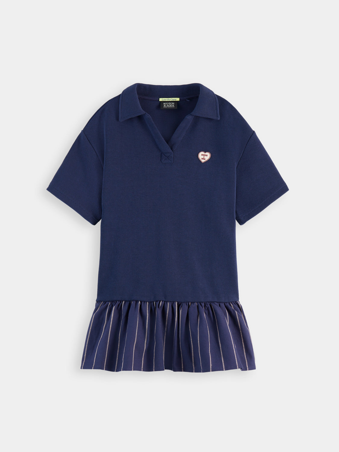 Kids - Polo ruffle skirt dress - Scotch & Soda AU